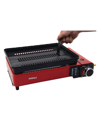 PORTATİF GAZLI BARBEKÜ VE PİŞİRME SETİ