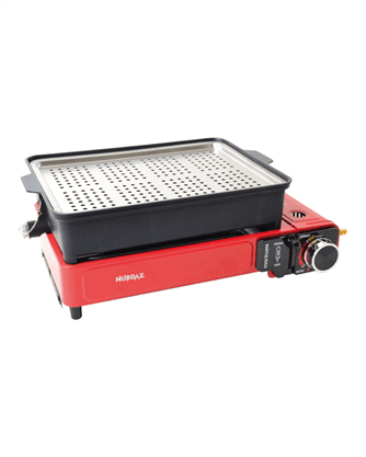 PORTATİF GAZLI BARBEKÜ VE PİŞİRME SETİ