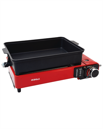 PORTATİF GAZLI BARBEKÜ VE PİŞİRME SETİ