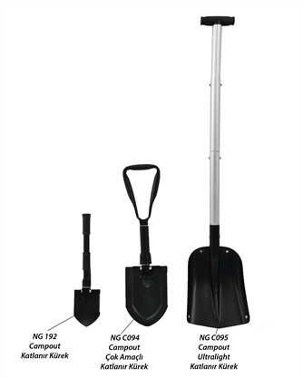 ULTRALIGHT KAMP KÜREĞİ