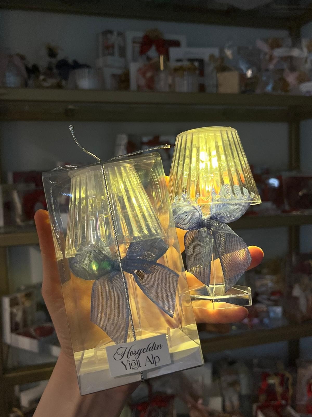Işıklı Mini Abajur