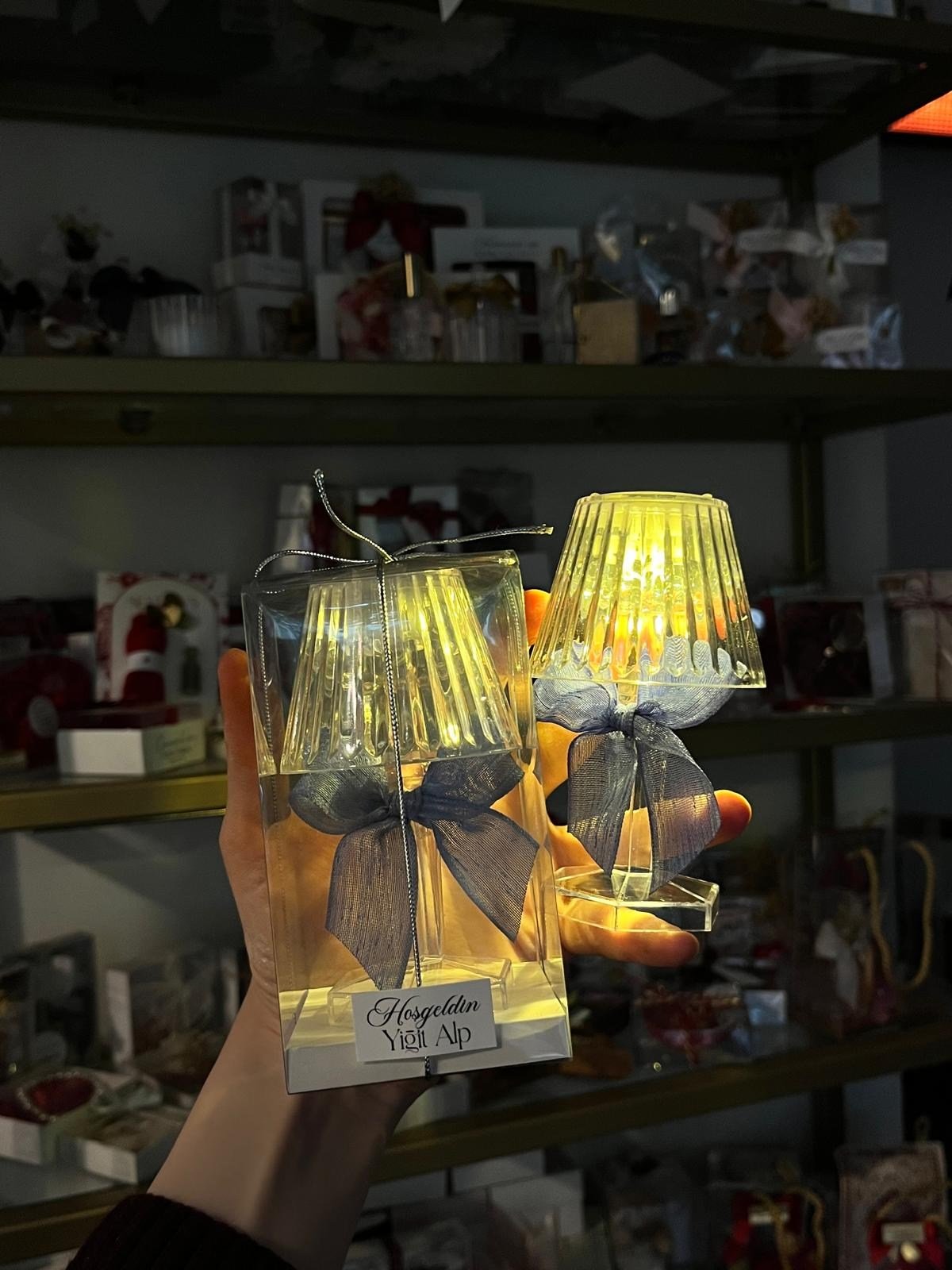 Işıklı Mini Abajur
