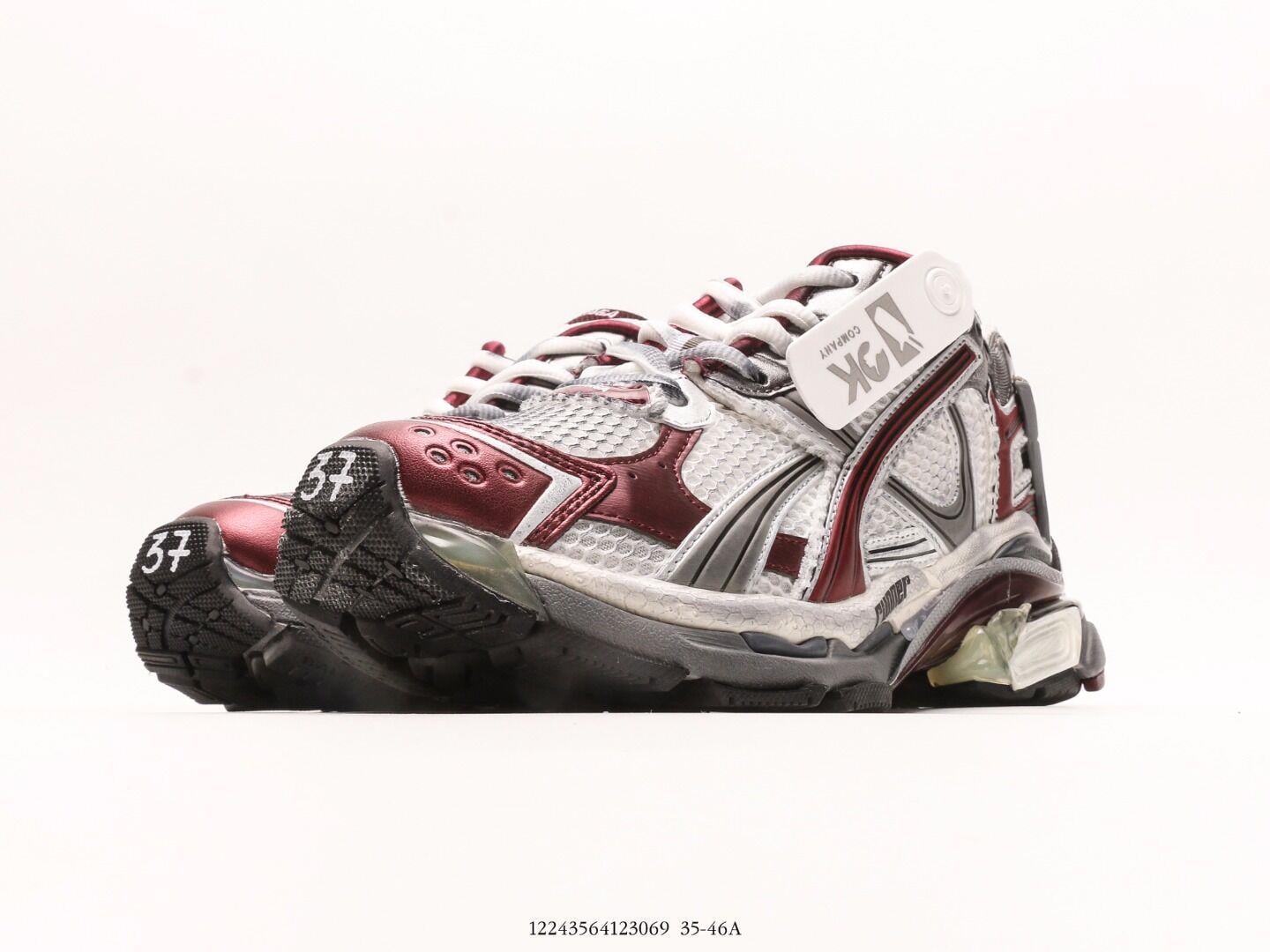 Balenciaga Phantom Sneaker – Red-White Edition Balenciaga