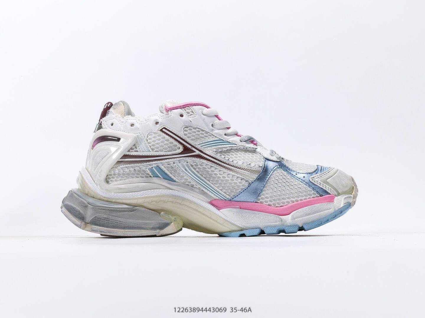 Balenciaga Runner 7.0 Vintage Sneaker Blue Balenciaga
