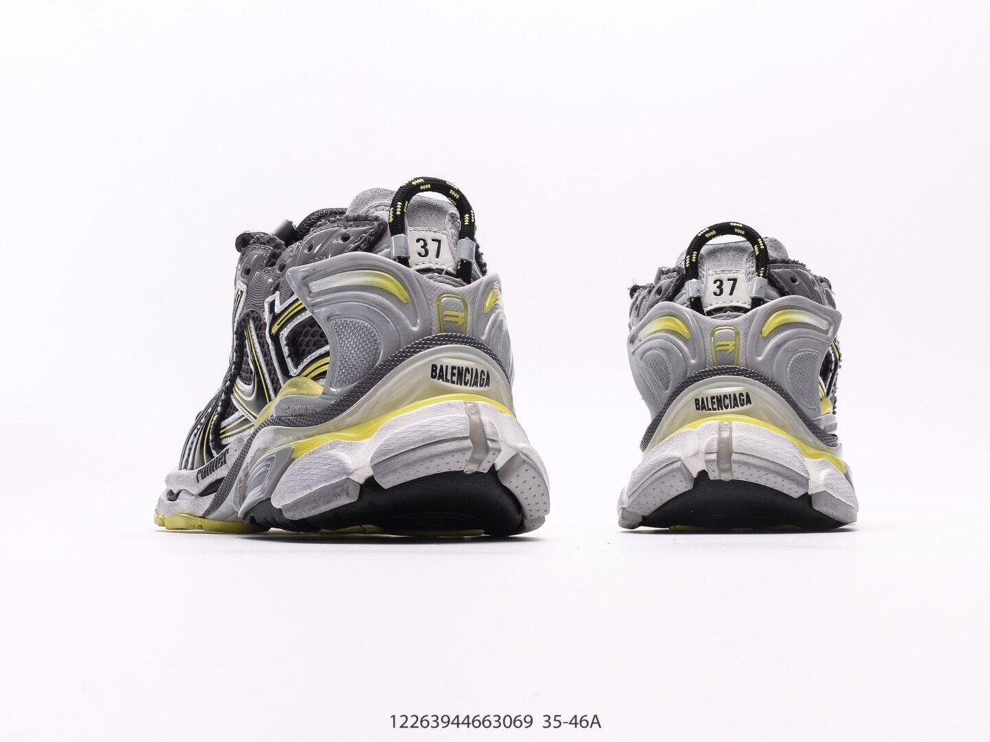Balenciaga Runner 7.0 Sneakers Yellow-Black Balenciaga
