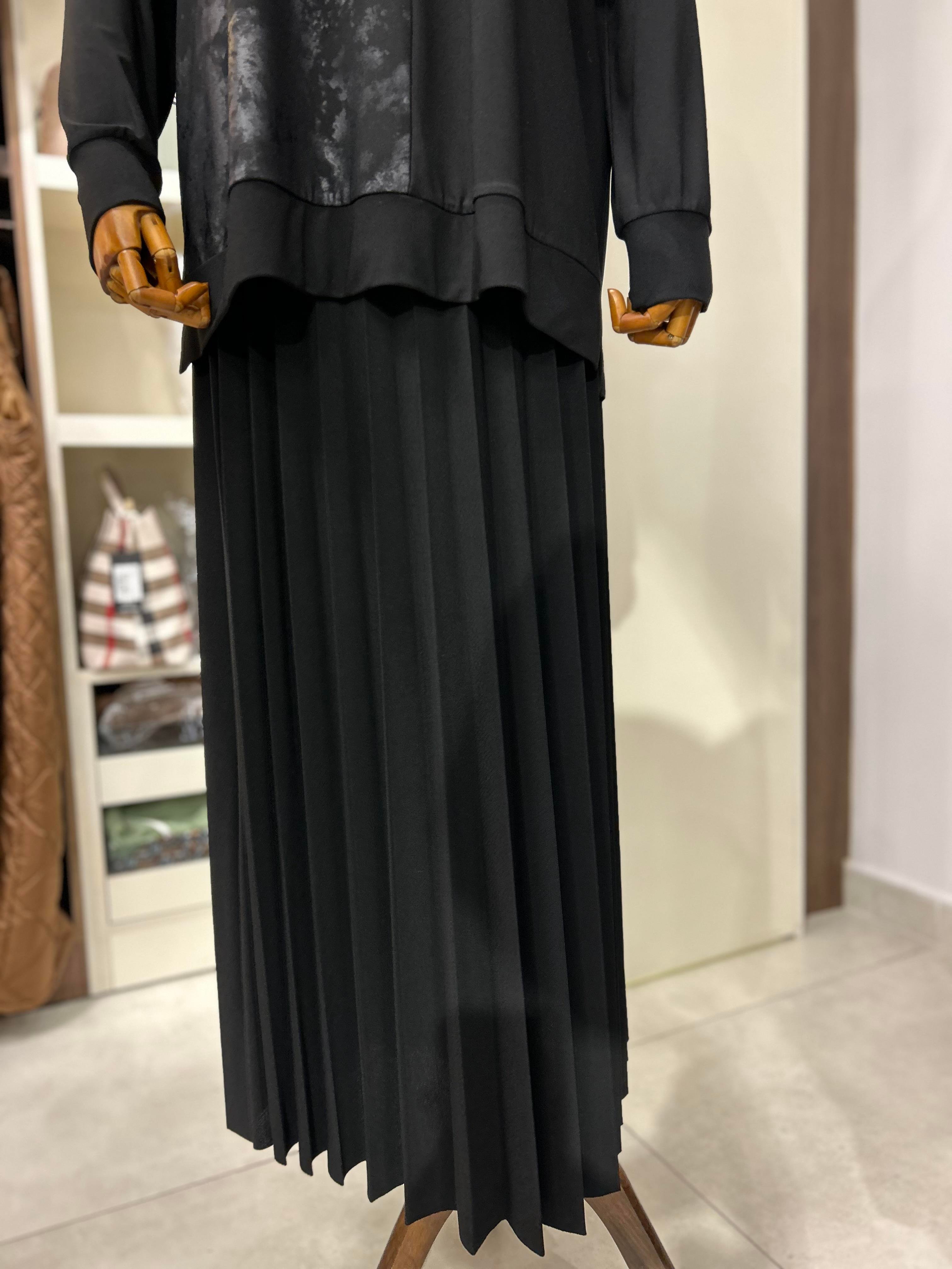 CLEMENCE ÖRME KREP TAKIM-1289