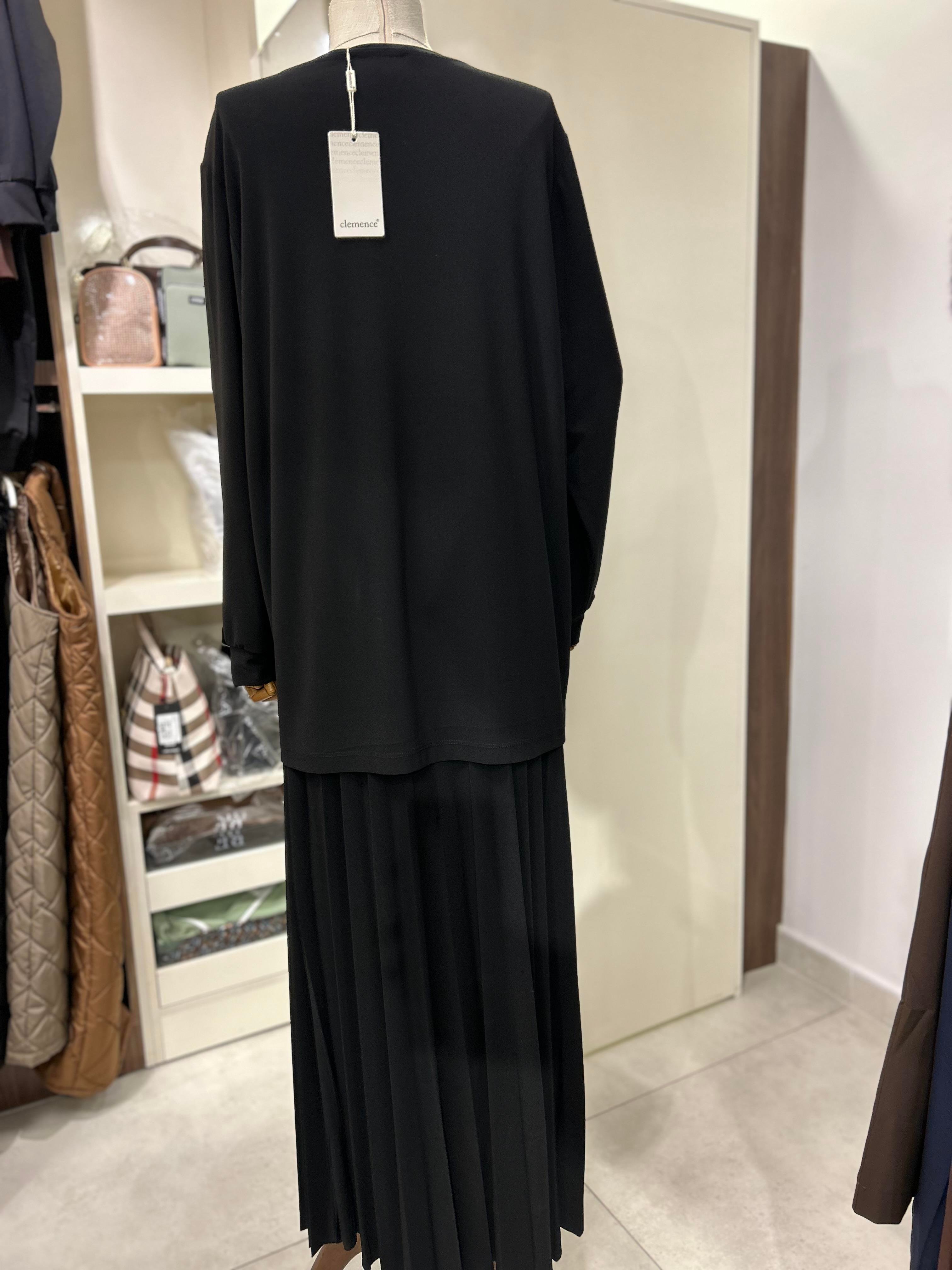 CLEMENCE ÖRME KREP TAKIM-1289