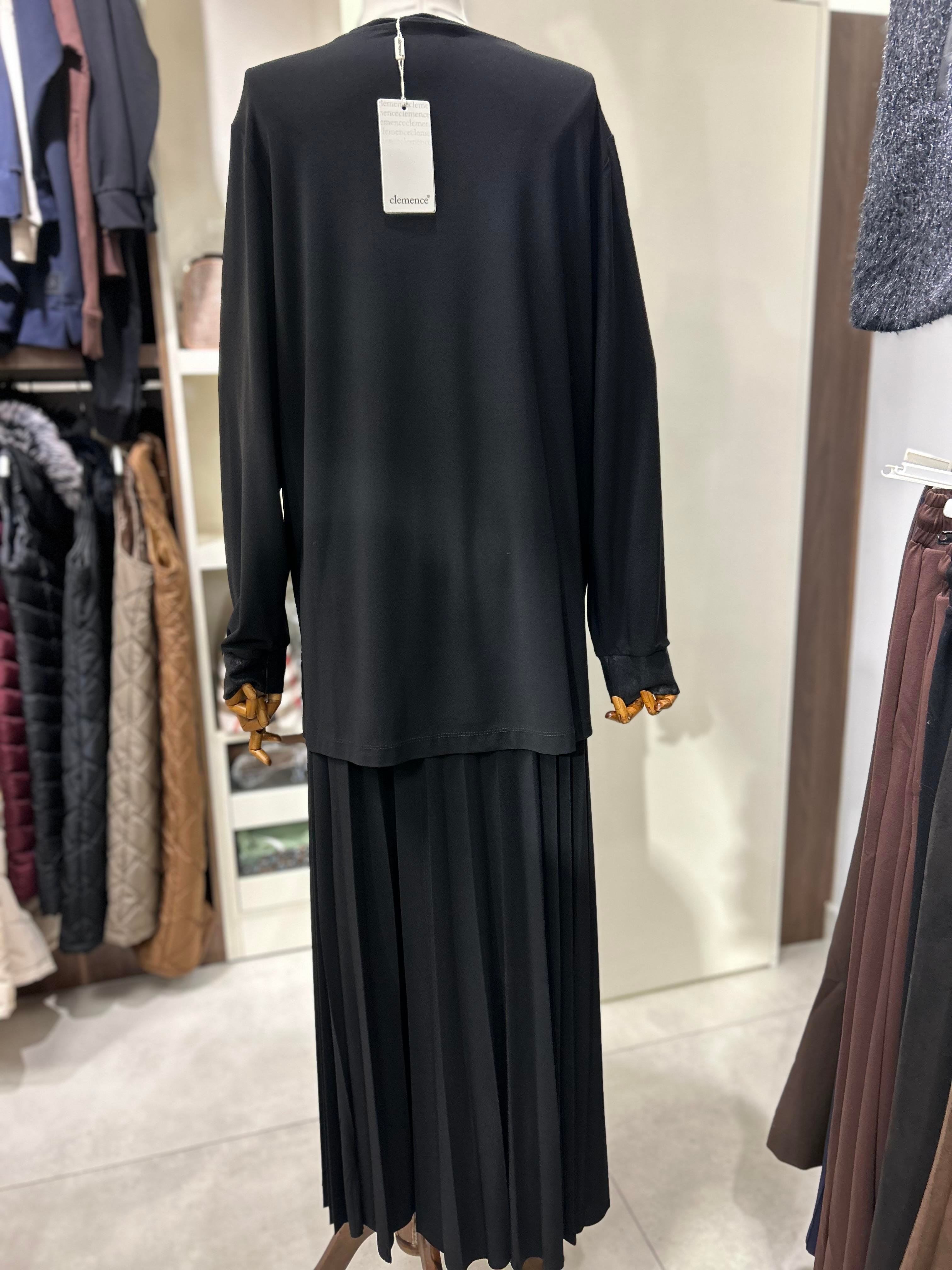 CLEMENCE ÖRME KREP TAKIM-1299