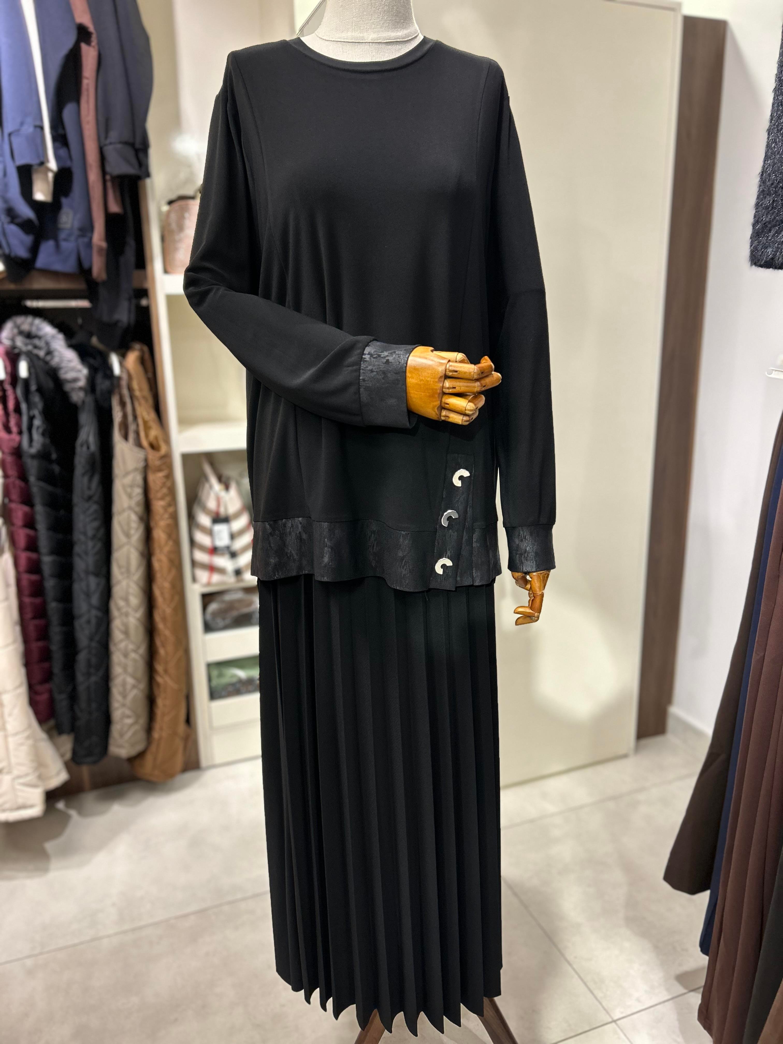 CLEMENCE ÖRME KREP TAKIM-1299