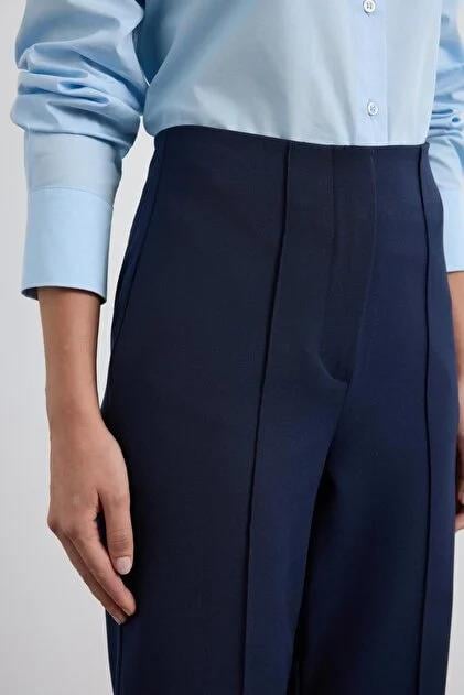 KB YĞKSEK BEL FİT KESİM KREP PANTALON