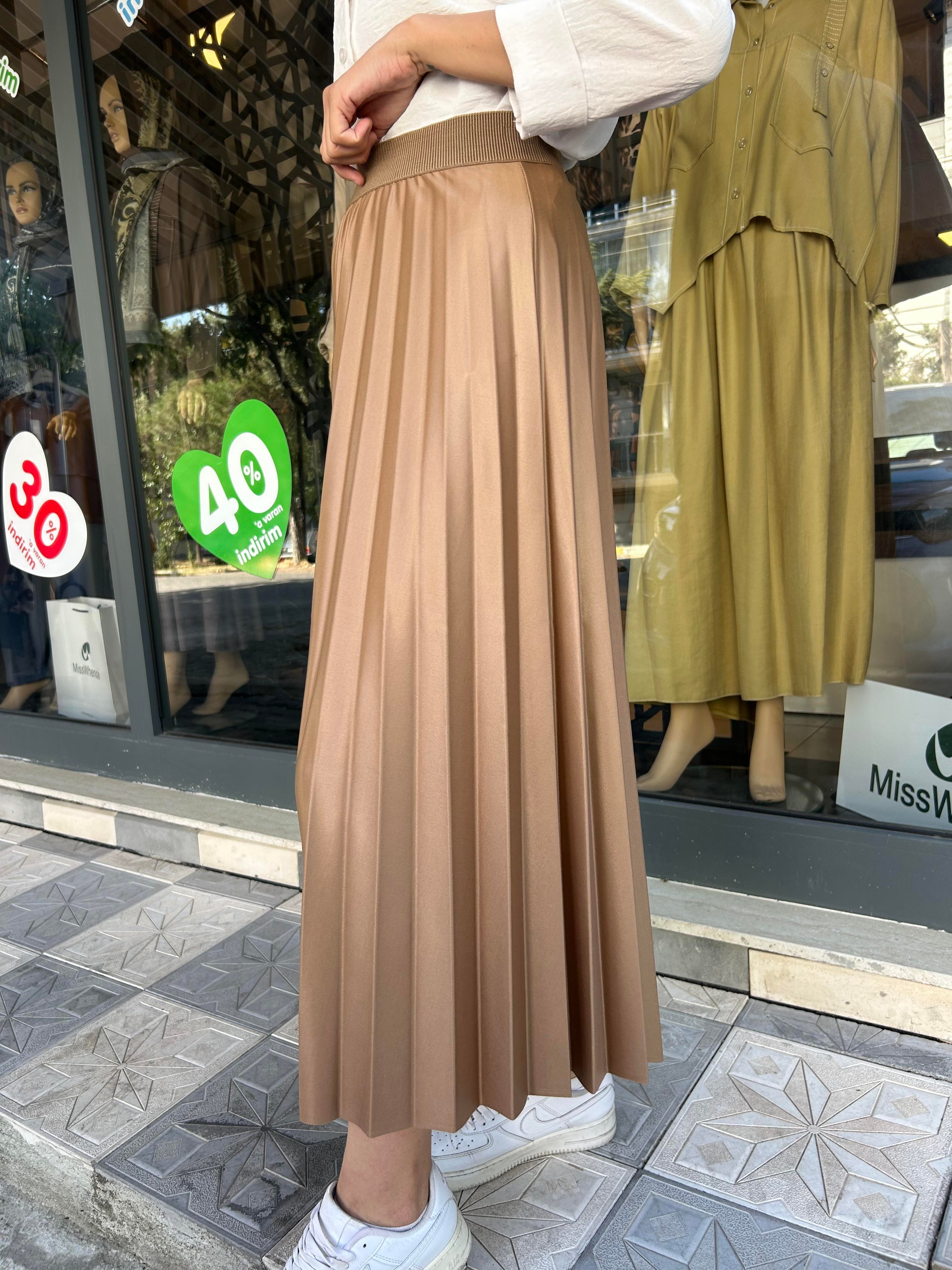 LİVA PLİSELİ ETEK
