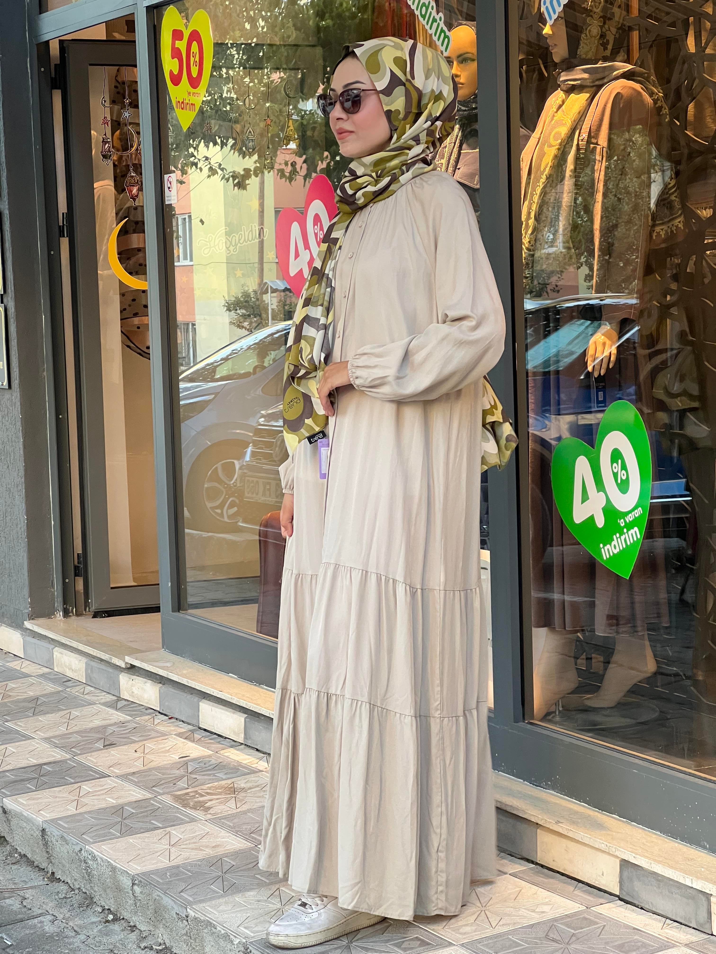 NURCAN ÇETİN ELBİSE 25104