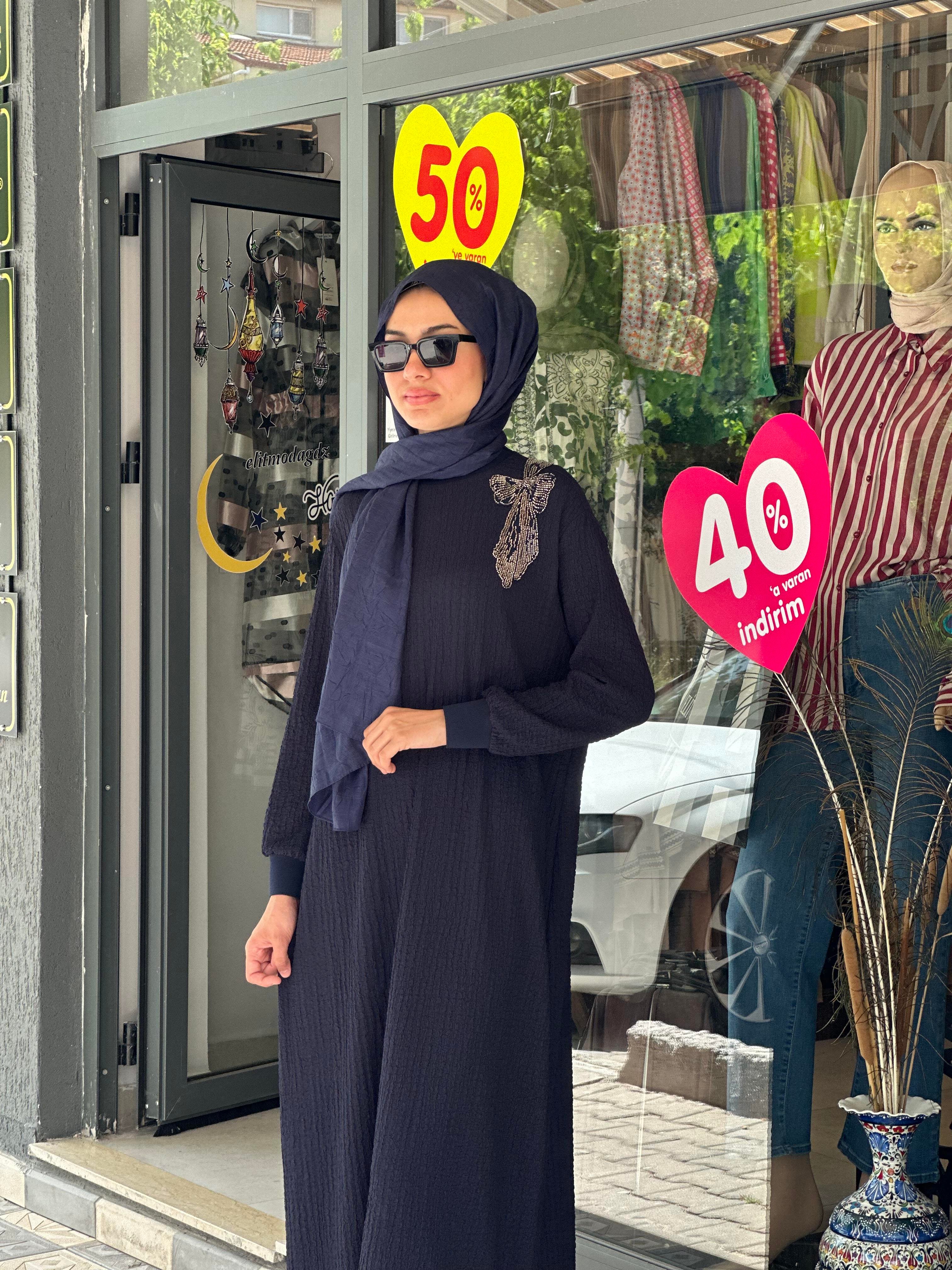 NURCAN ÇETİN ELBİSE-25128