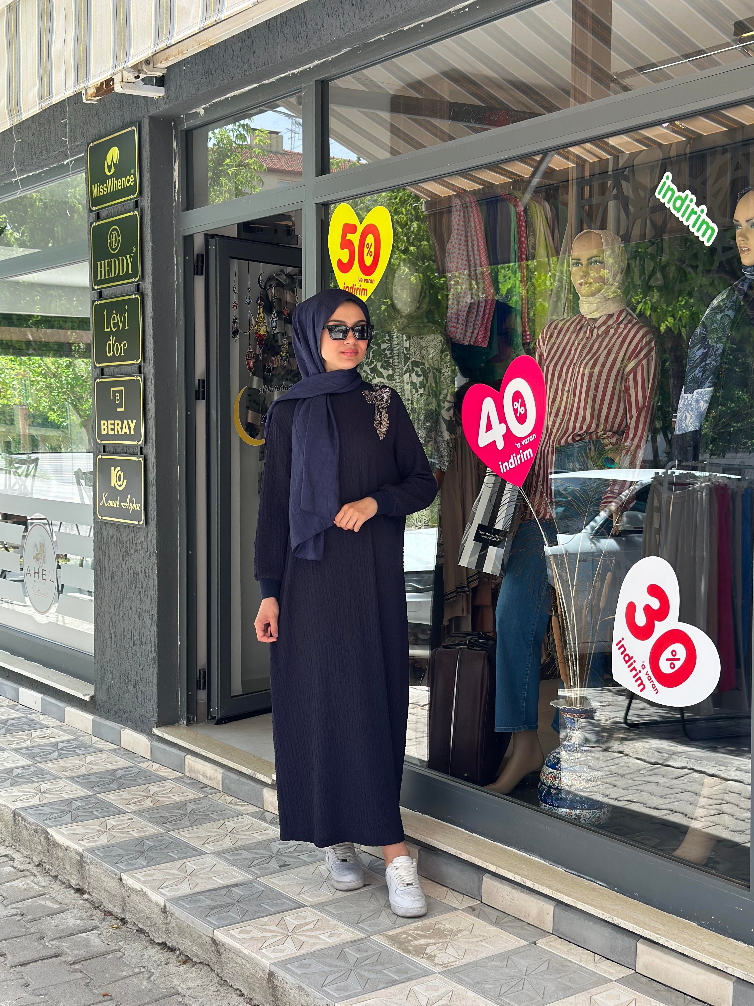 NURCAN ÇETİN ELBİSE-25128