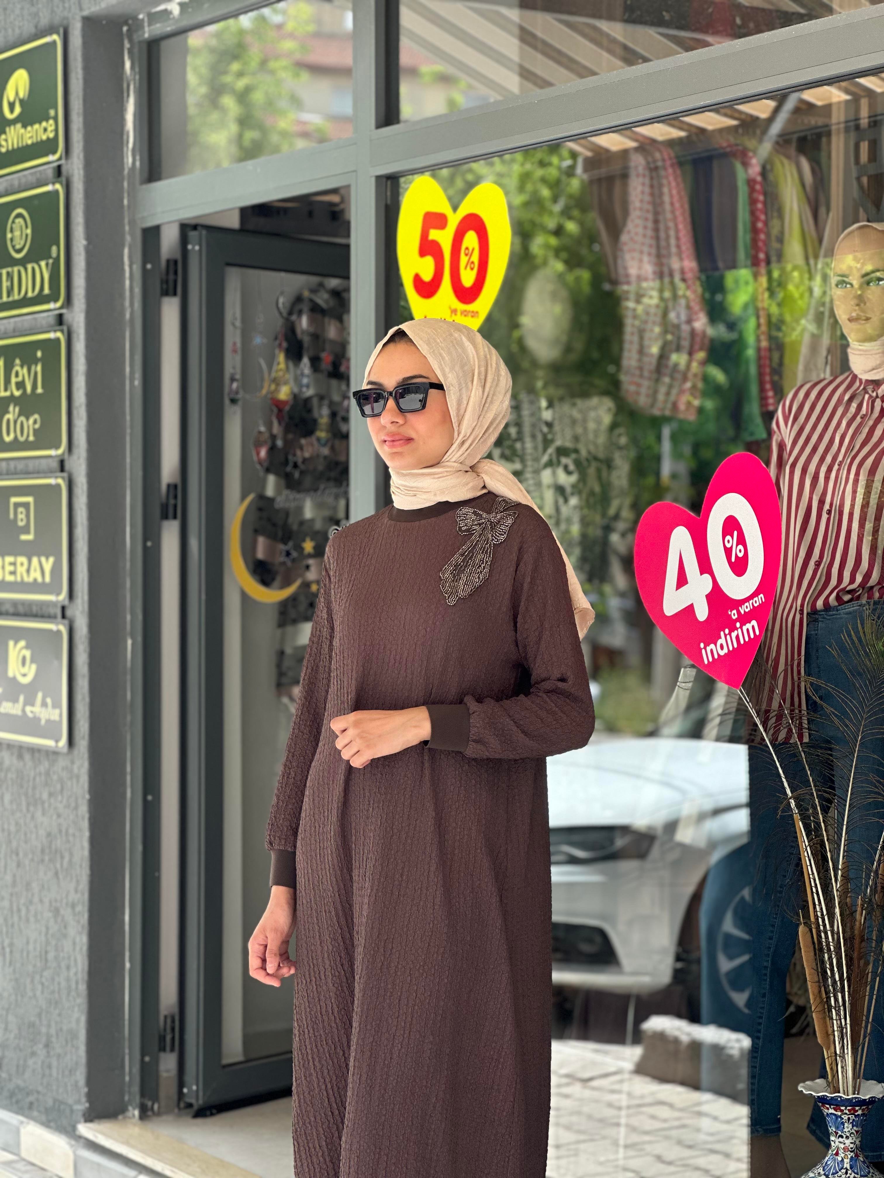 NURCAN ÇETİN ELBİSE-25128
