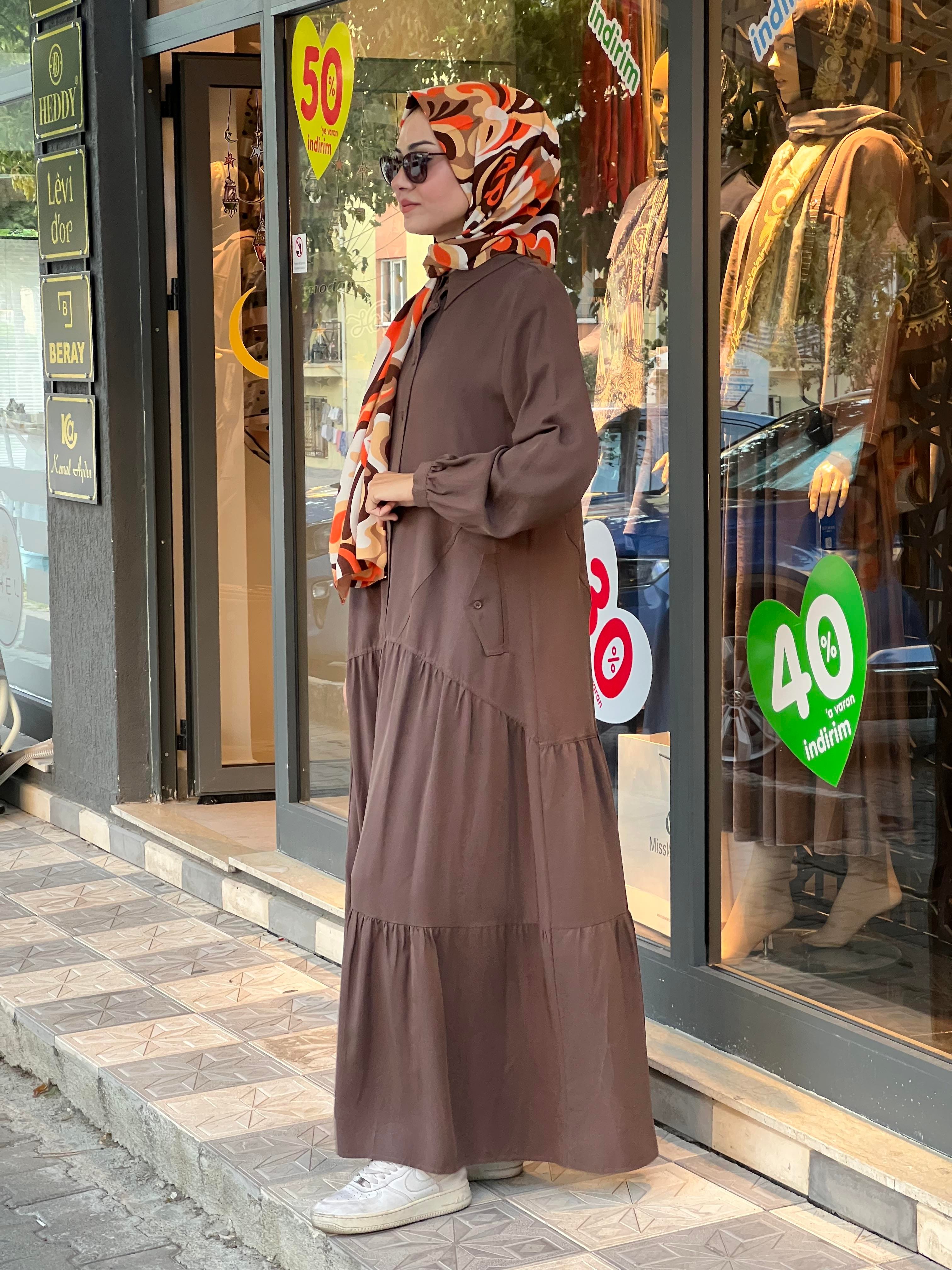 NURCAN ÇETİN ELBİSE 25135
