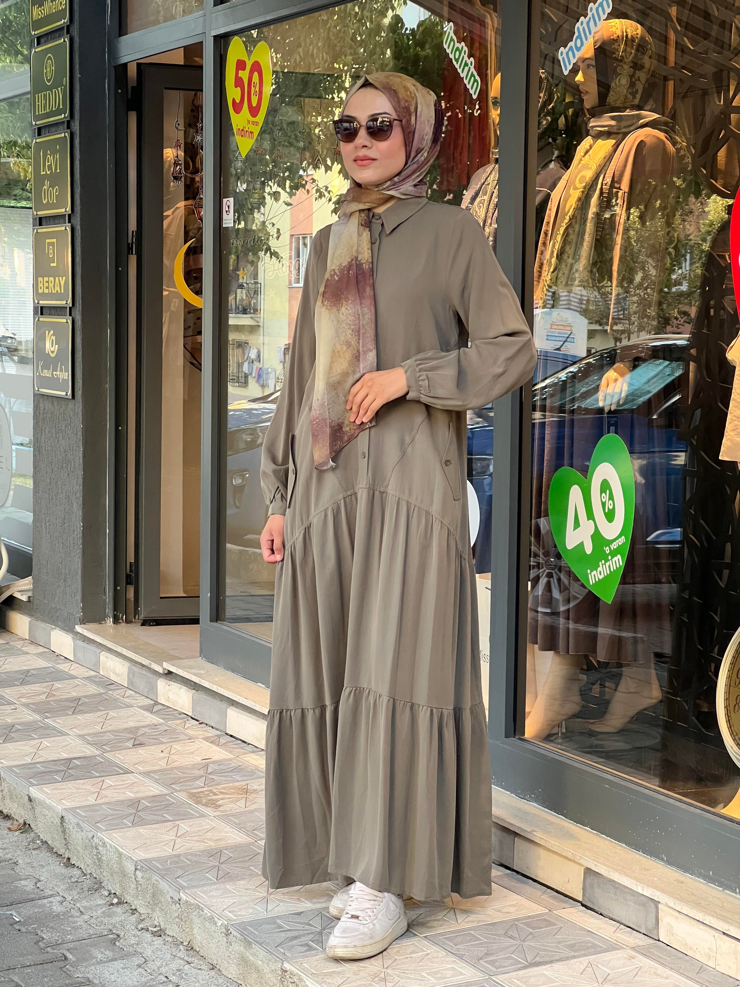 NURCAN ÇETİN ELBİSE 25135