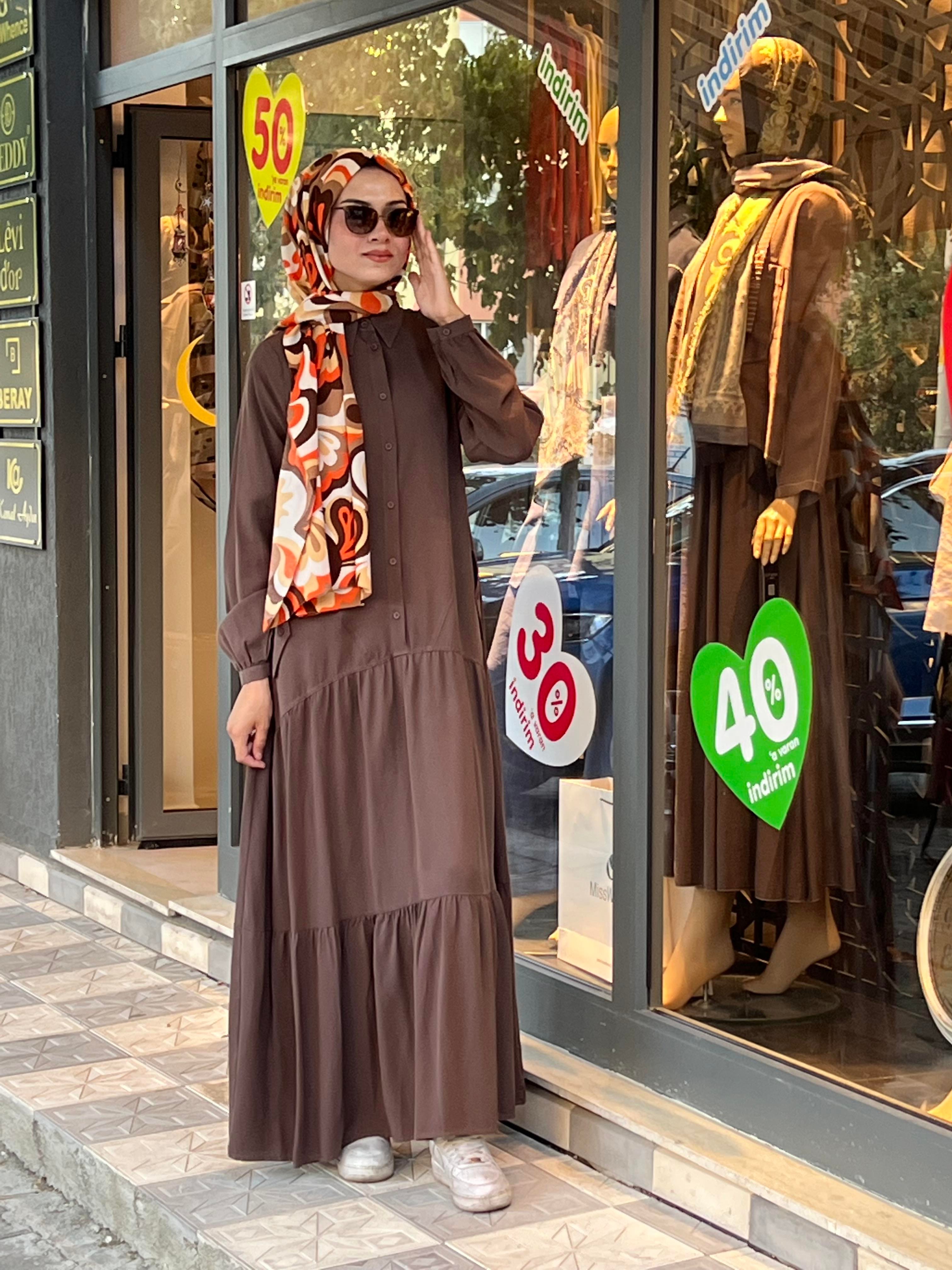 NURCAN ÇETİN ELBİSE 25135
