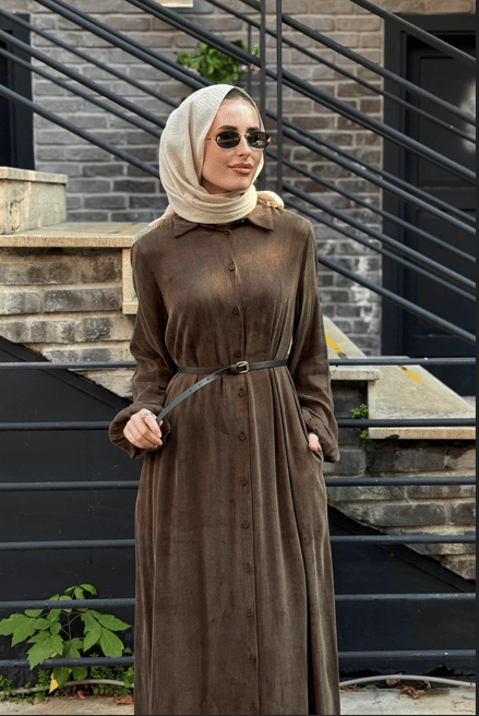 NURCAN ÇETİN ELBİSE-25153