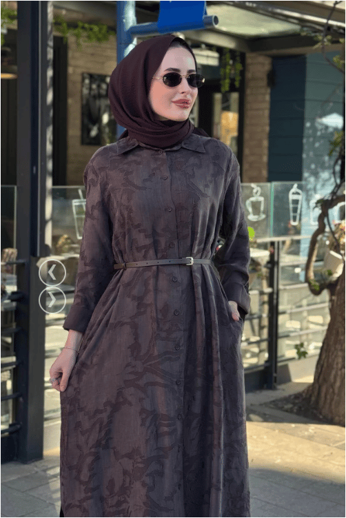 NURCAN ÇETİN ELBİSE-26107