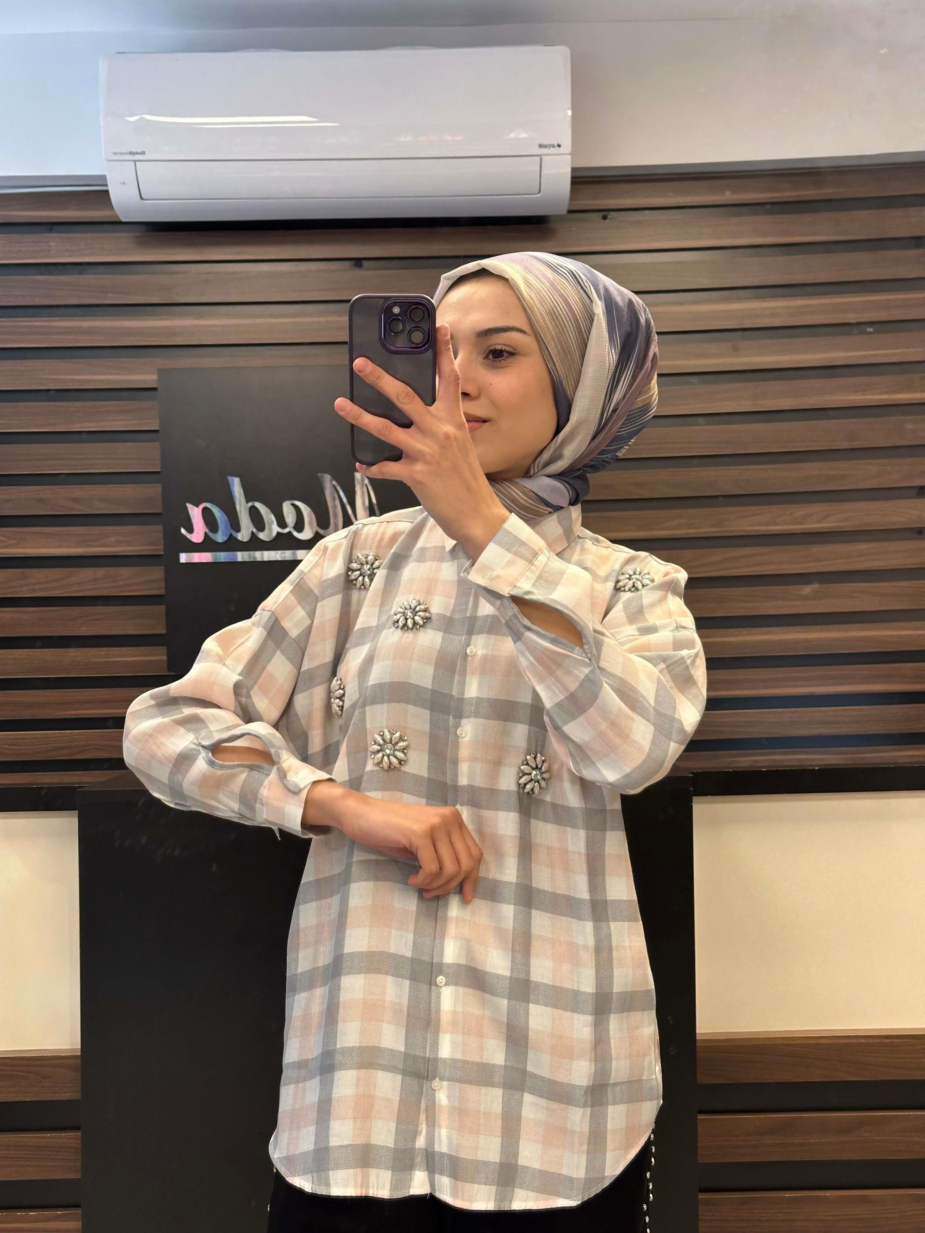 SALOON KARELİ GÖMLEK