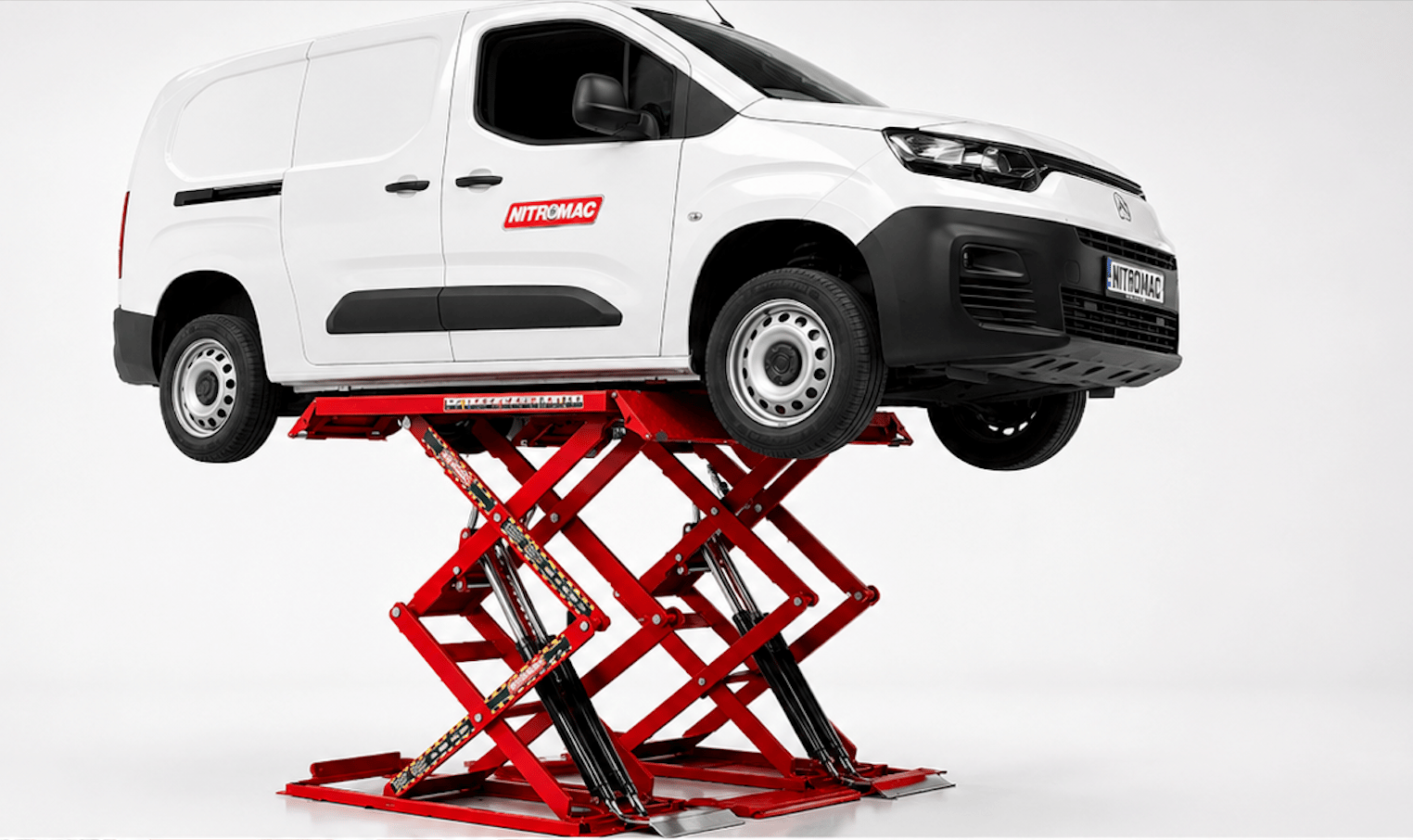 Nitromac SL30 PRO — 2 Metre Makaslı Mekanik Kilitli Lift