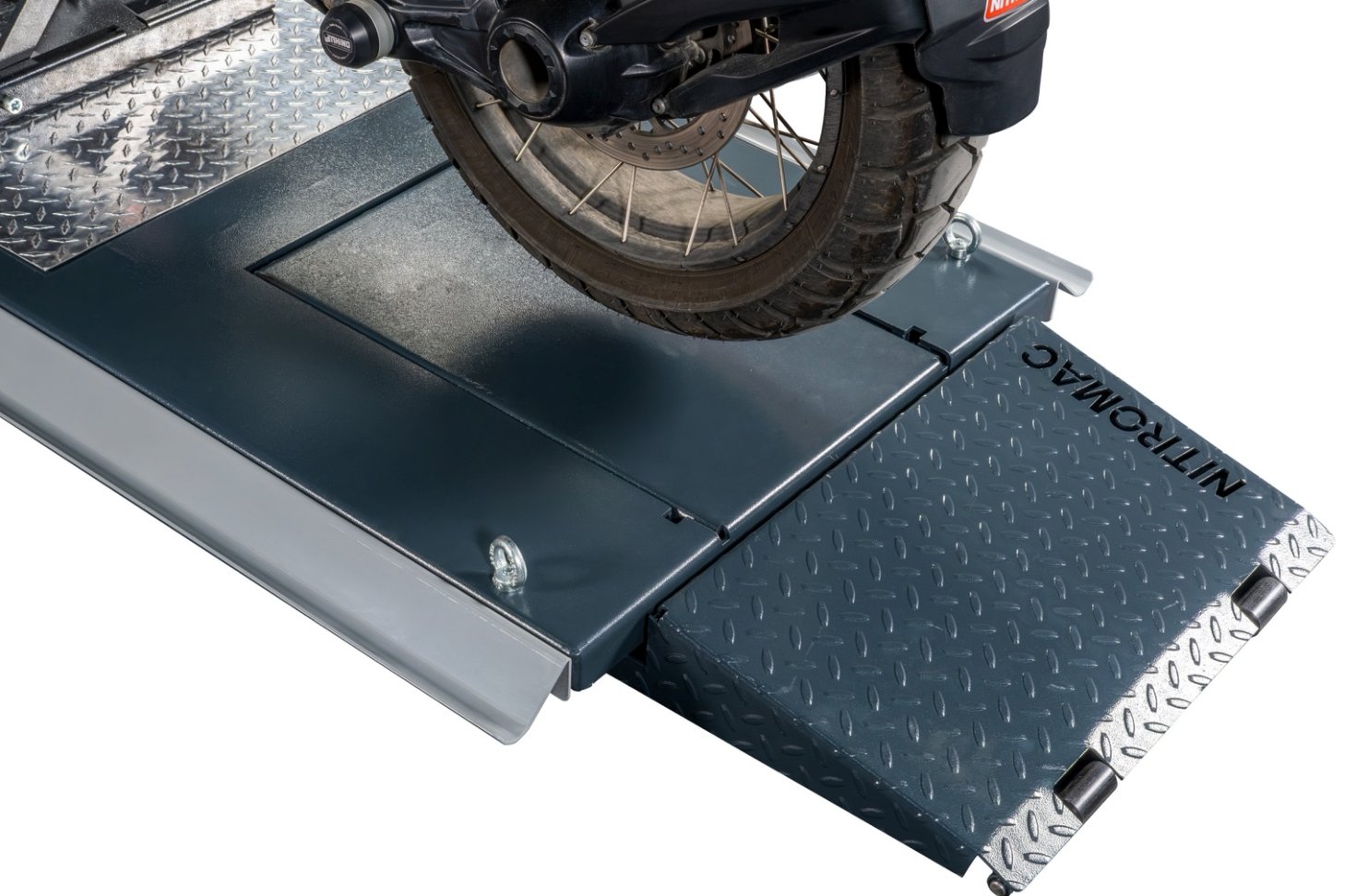 SS1000PRO-Havalı Ön Lastik Kilitli Motosiklet Lifti