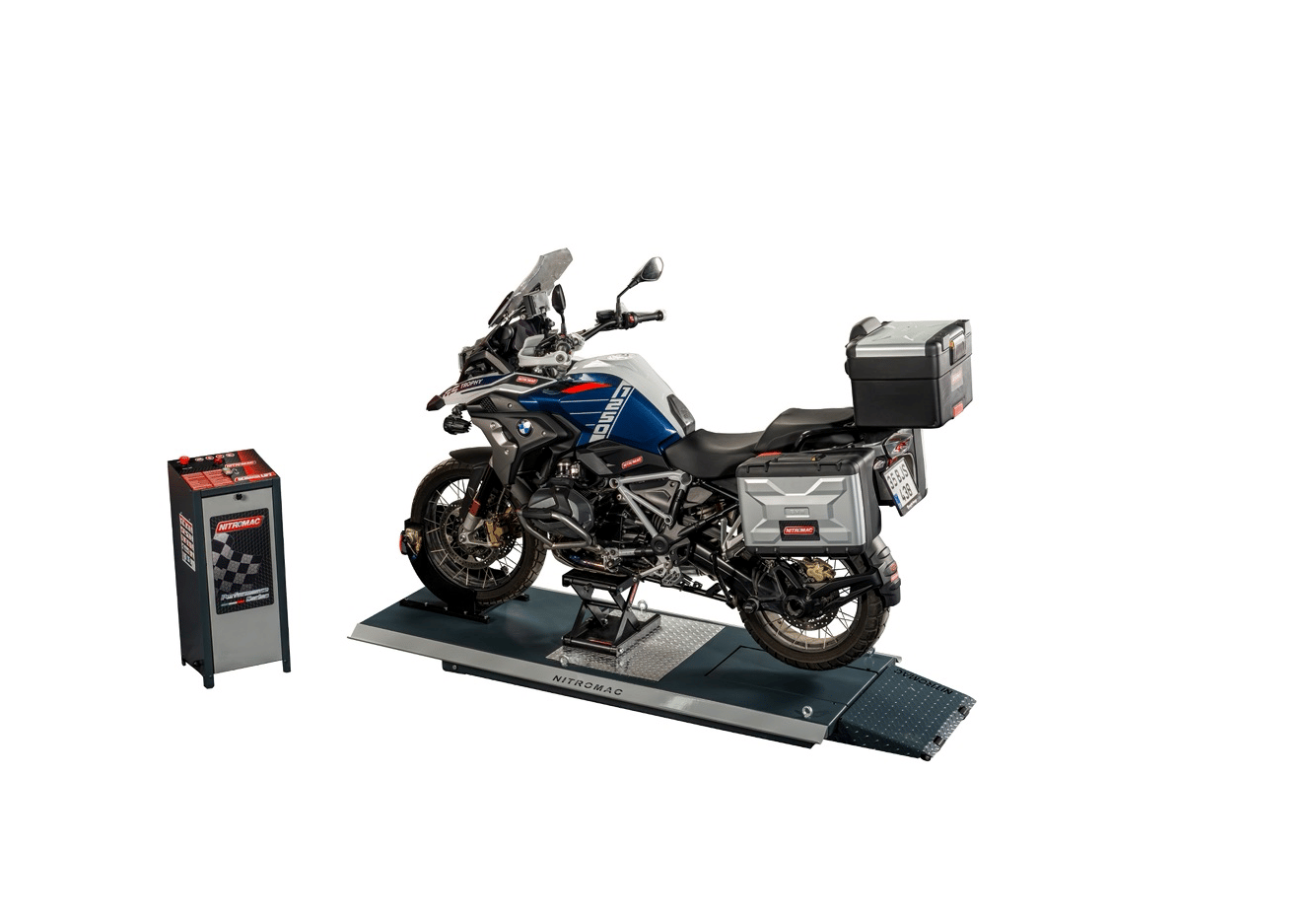SS1000PRO-Havalı Ön Lastik Kilitli Motosiklet Lifti