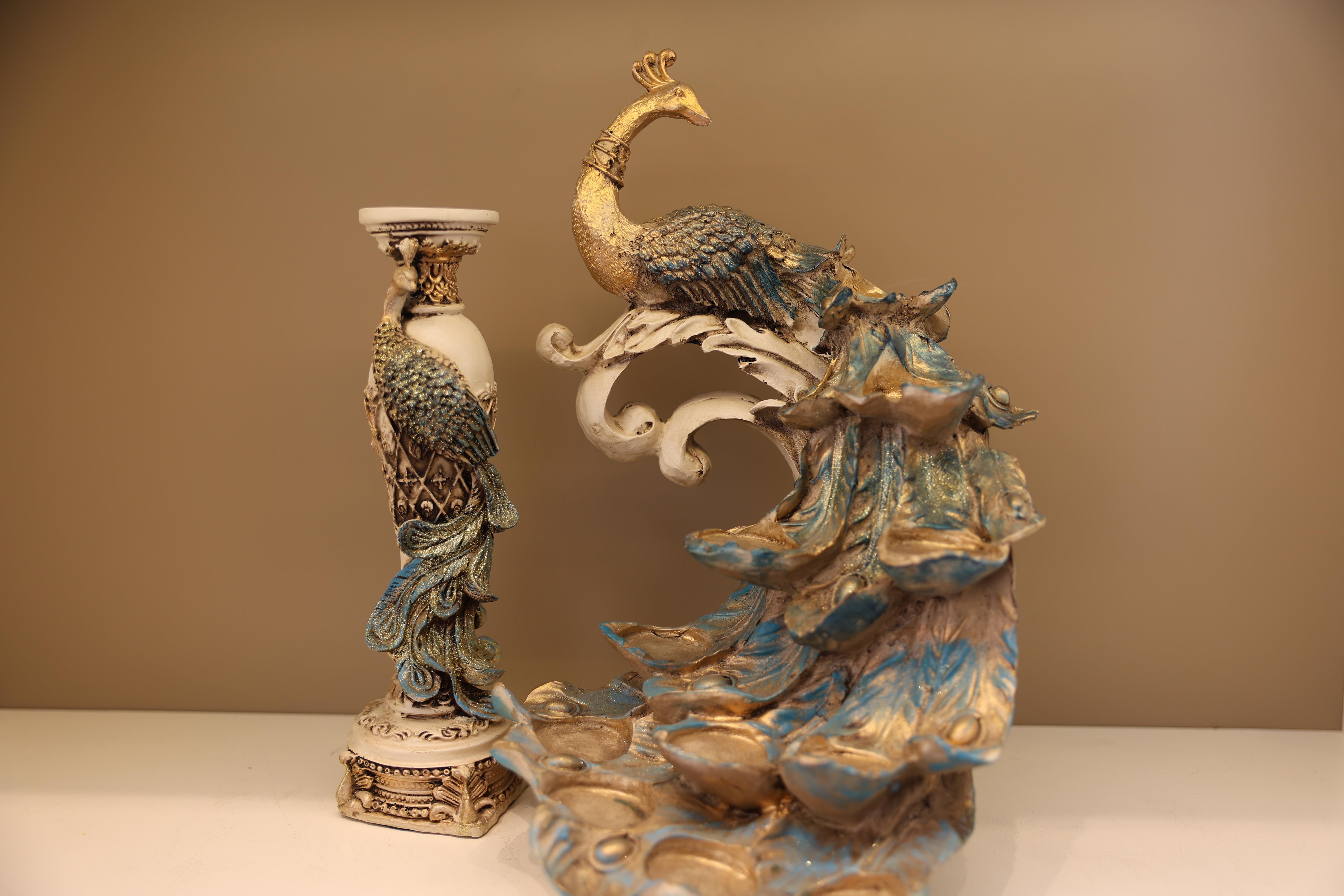 2'li Dekoratif Şamdan