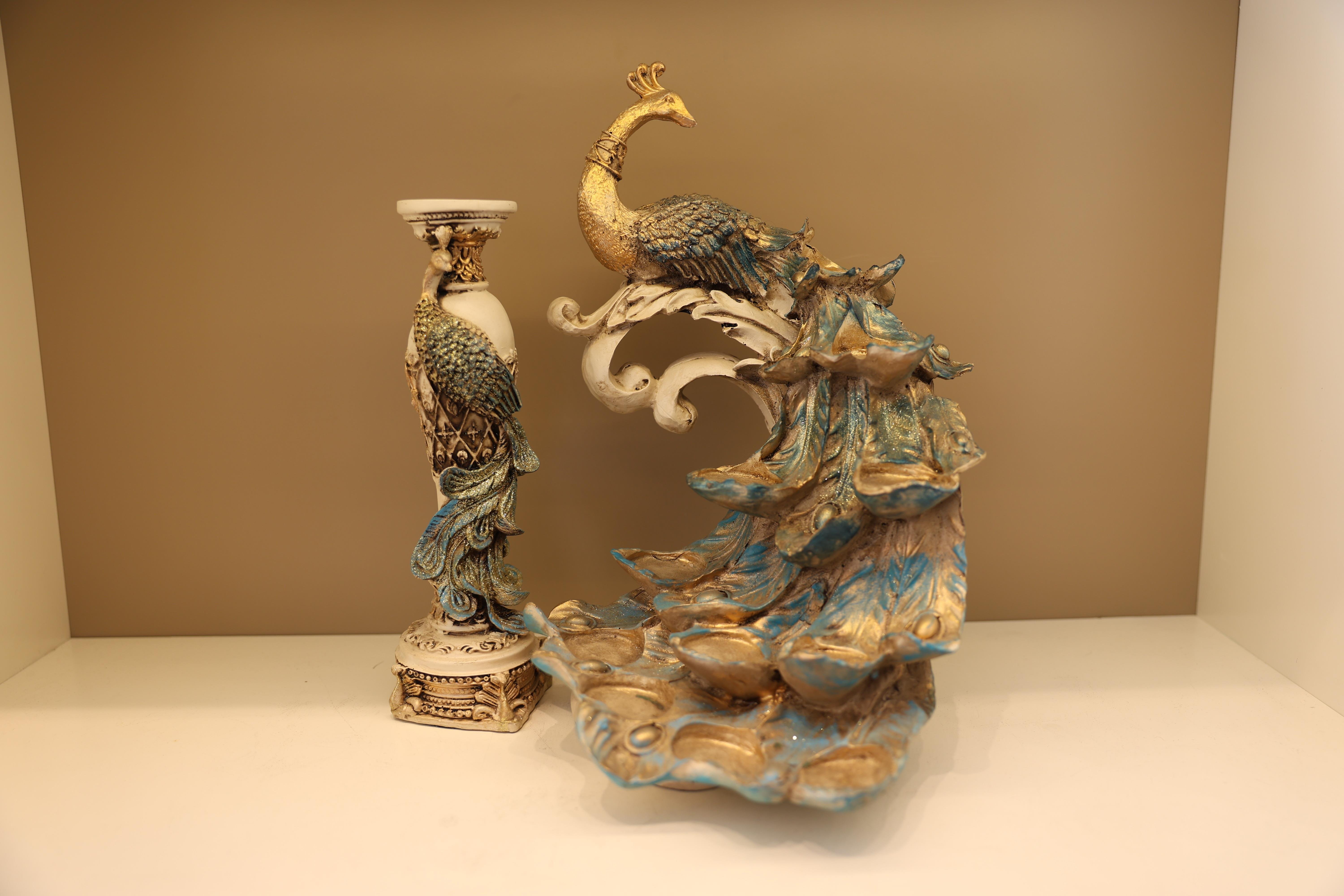 2'li Dekoratif Şamdan