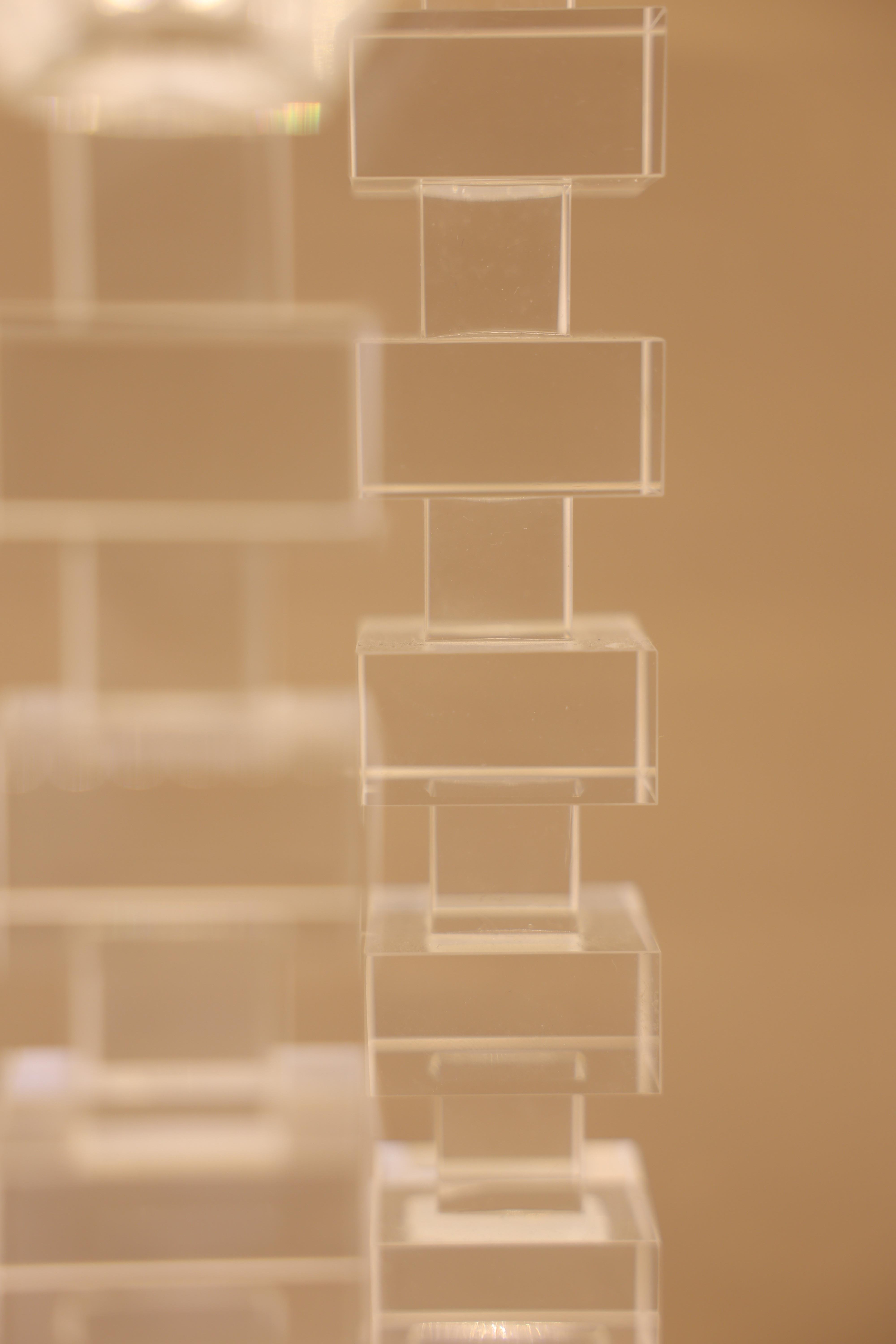 Kristal İkili Şamdan