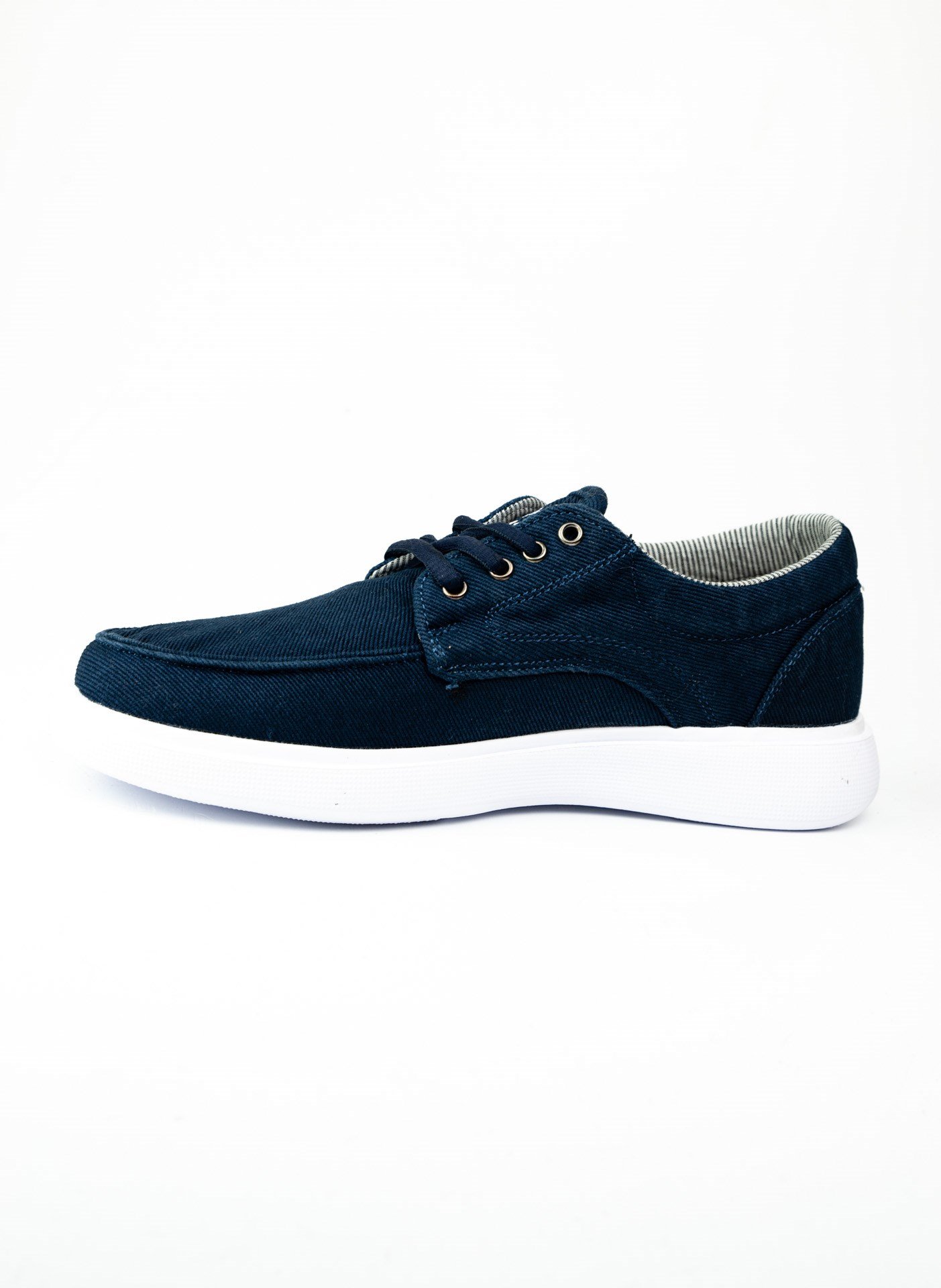 Babalı 023 Dakır's Mavi Keten Erkek Sneaker Ayakkabı 