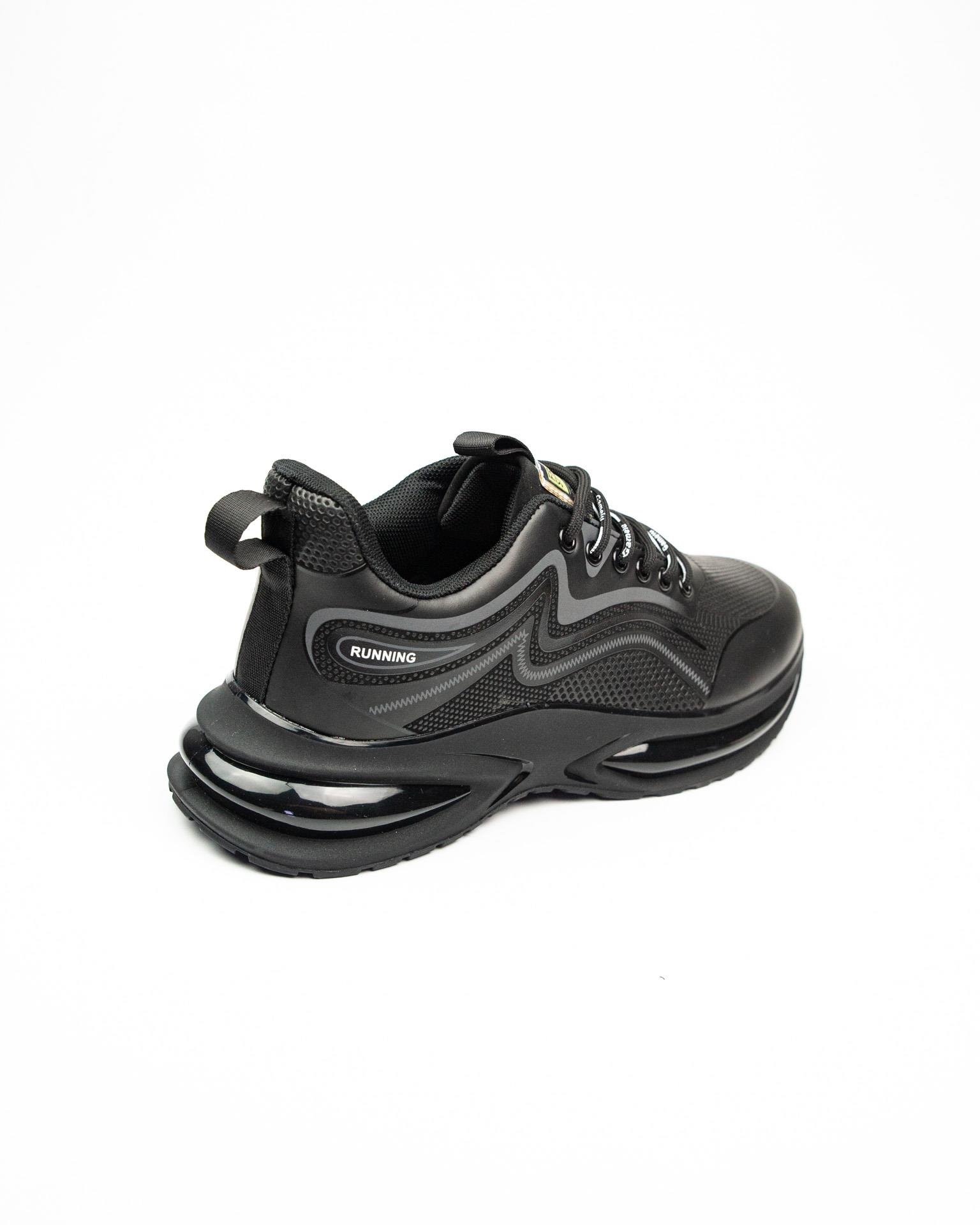 Gamelu 2024 Siyah Crazy Deri Erkek Sneaker