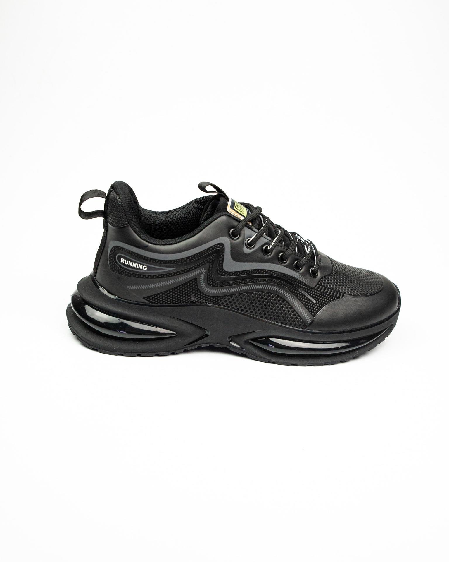 Gamelu 2024 Siyah Crazy Deri Erkek Sneaker