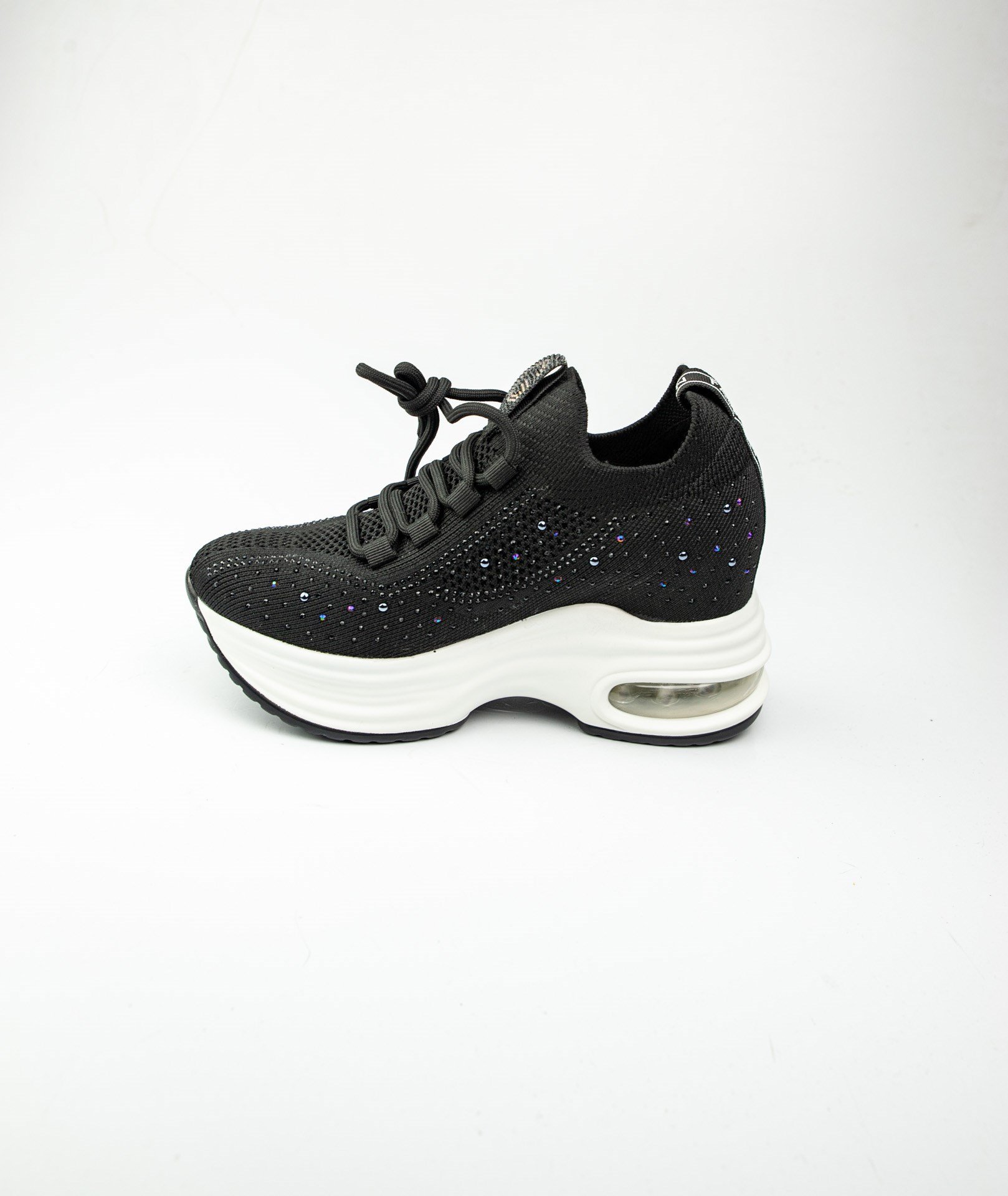 Guja 300 - 13 Siyah Kalın Taban Kadın Sneaker