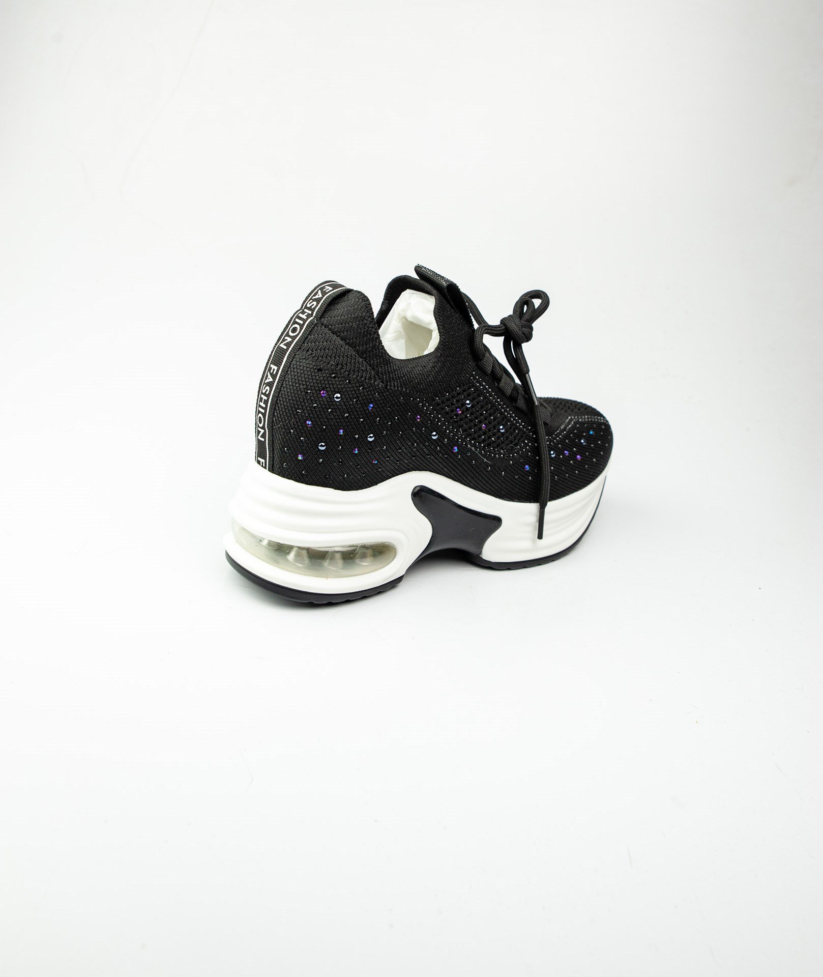 Guja 300 - 13 Siyah Kalın Taban Kadın Sneaker