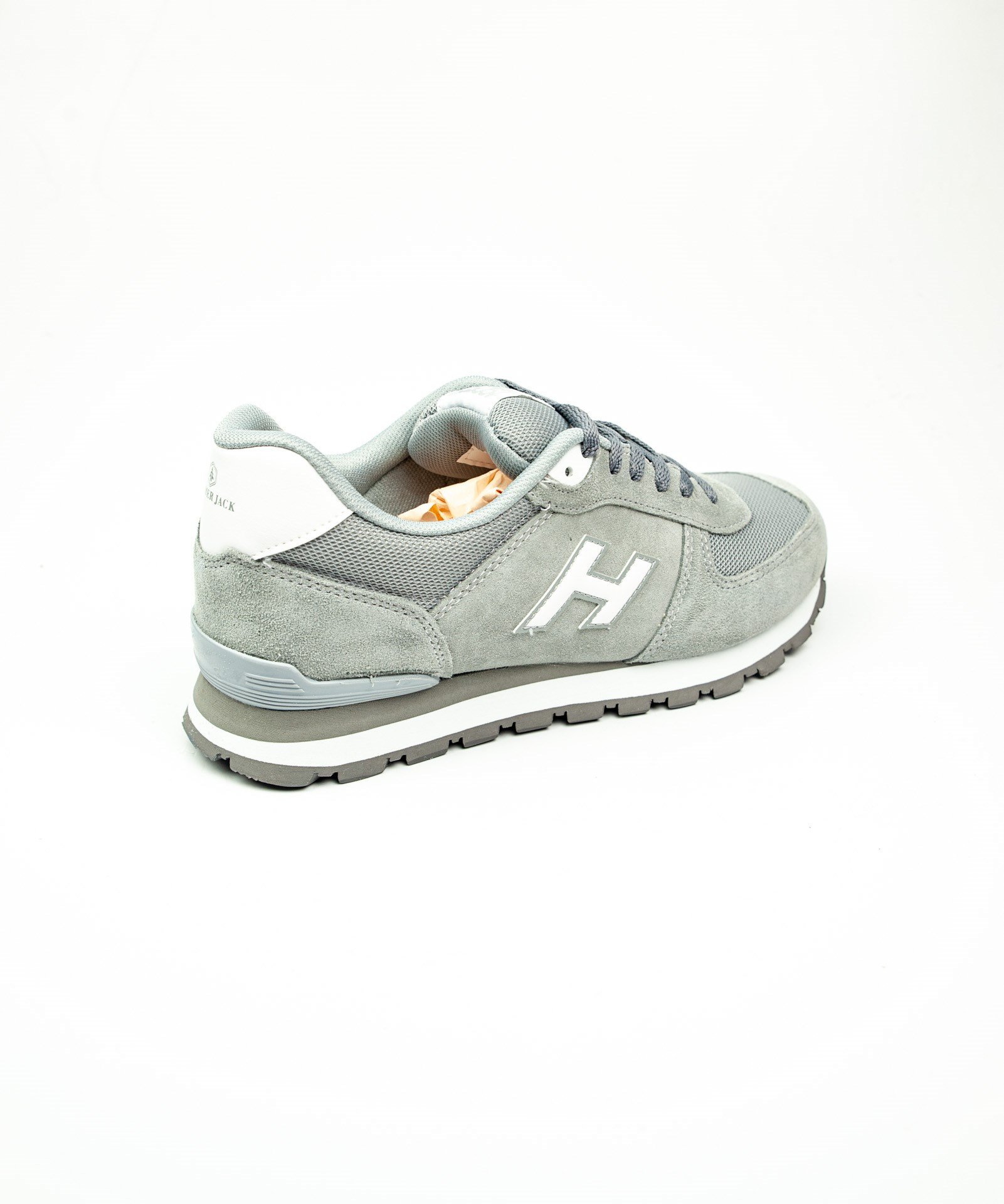 Hammer Jack 19250 Peru Gri Nubuk Deri Erkek Sneaker