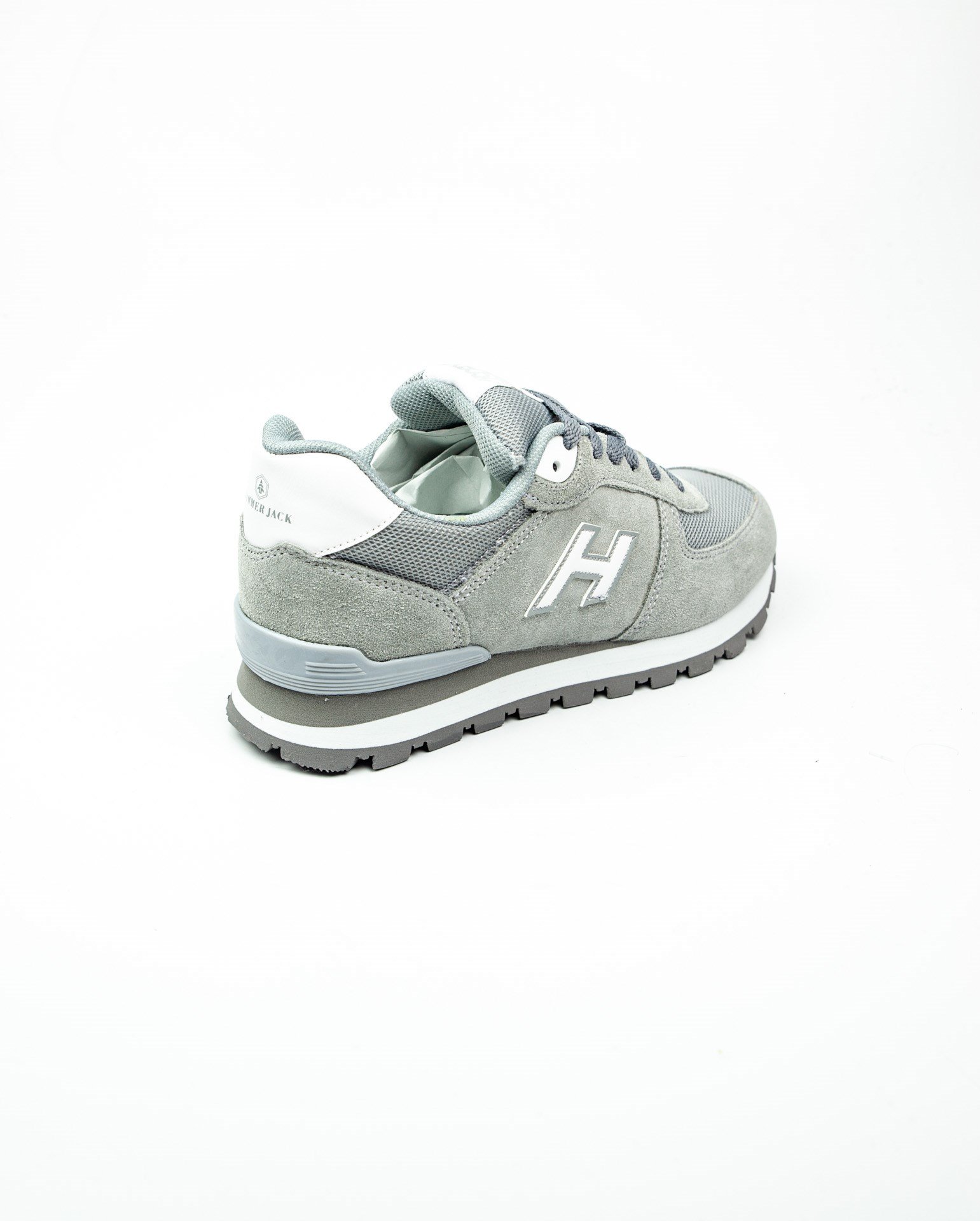 Hammer Jack 19250 Peru Unisex Gri Deri Sneaker Ayakkabı