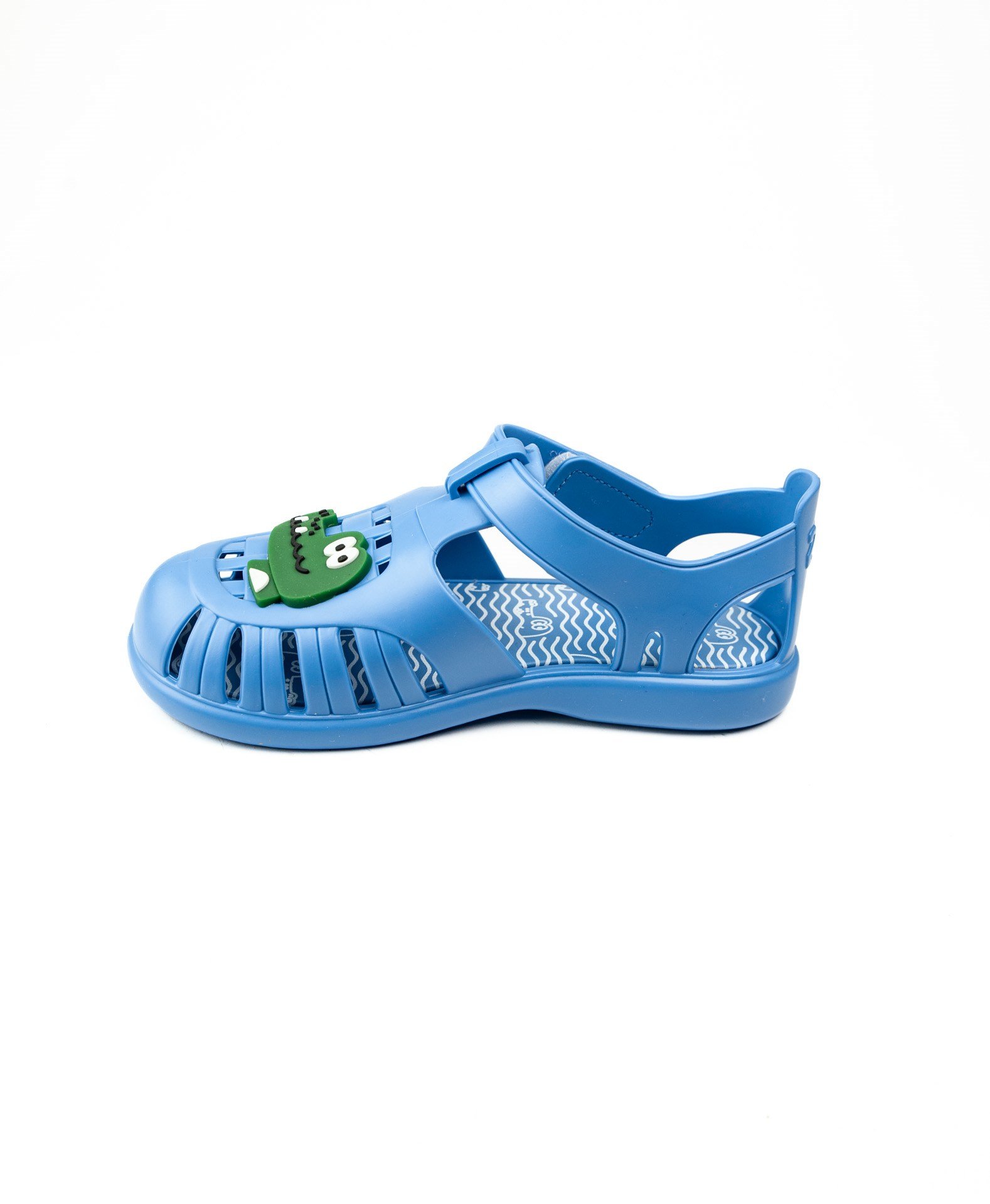 Igor Mavi Erkek Çocuk Cırtlı Sandalet S10371 Tobby Croco