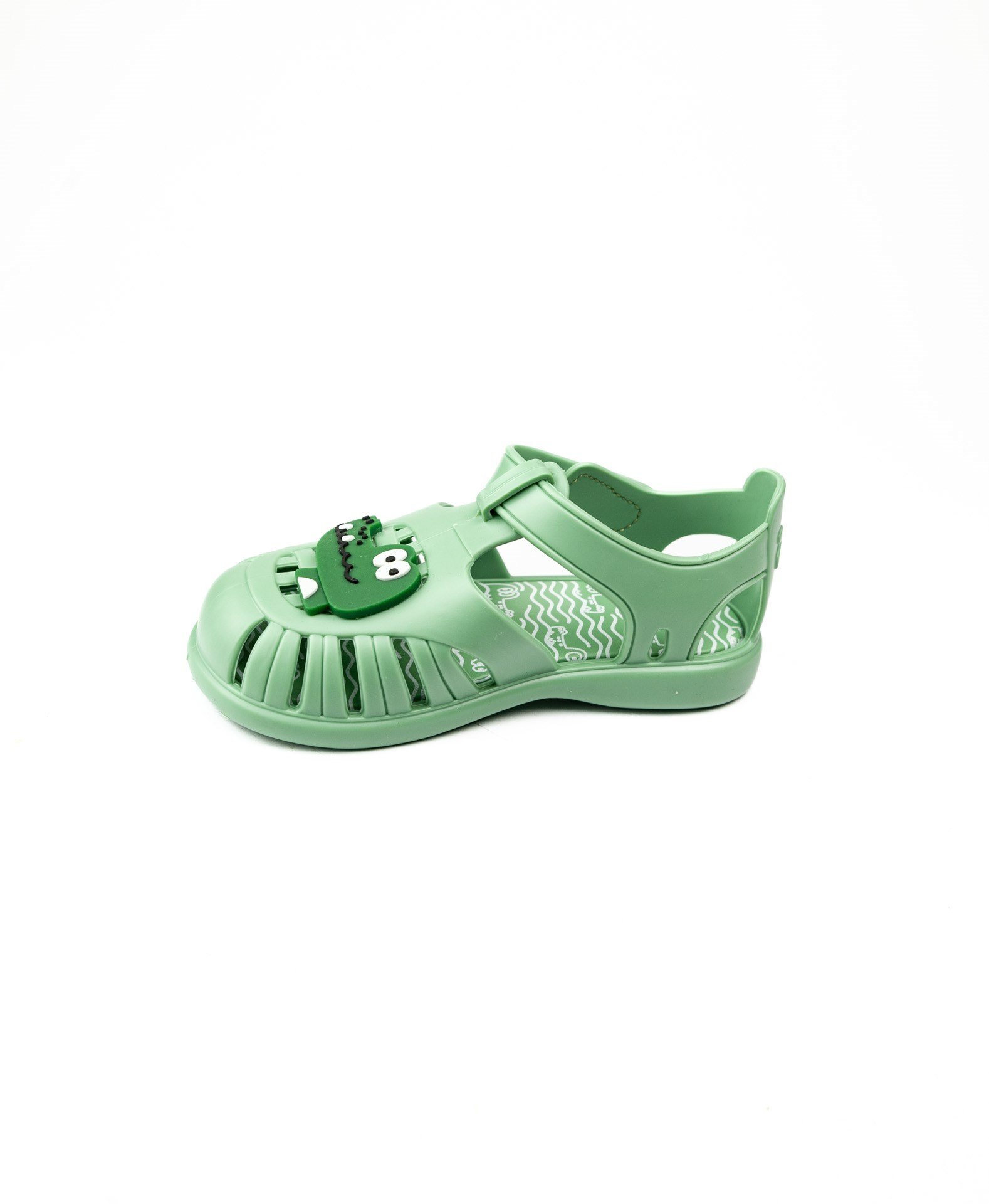 Igor Yeşil Erkek Çocuk Cırtlı Sandalet S10371 Tobby Croco