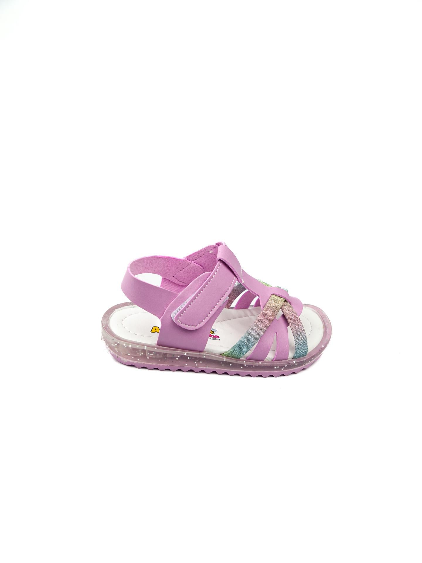 Minican Arzen 016 Pembe Kız Bebek Sandalet 