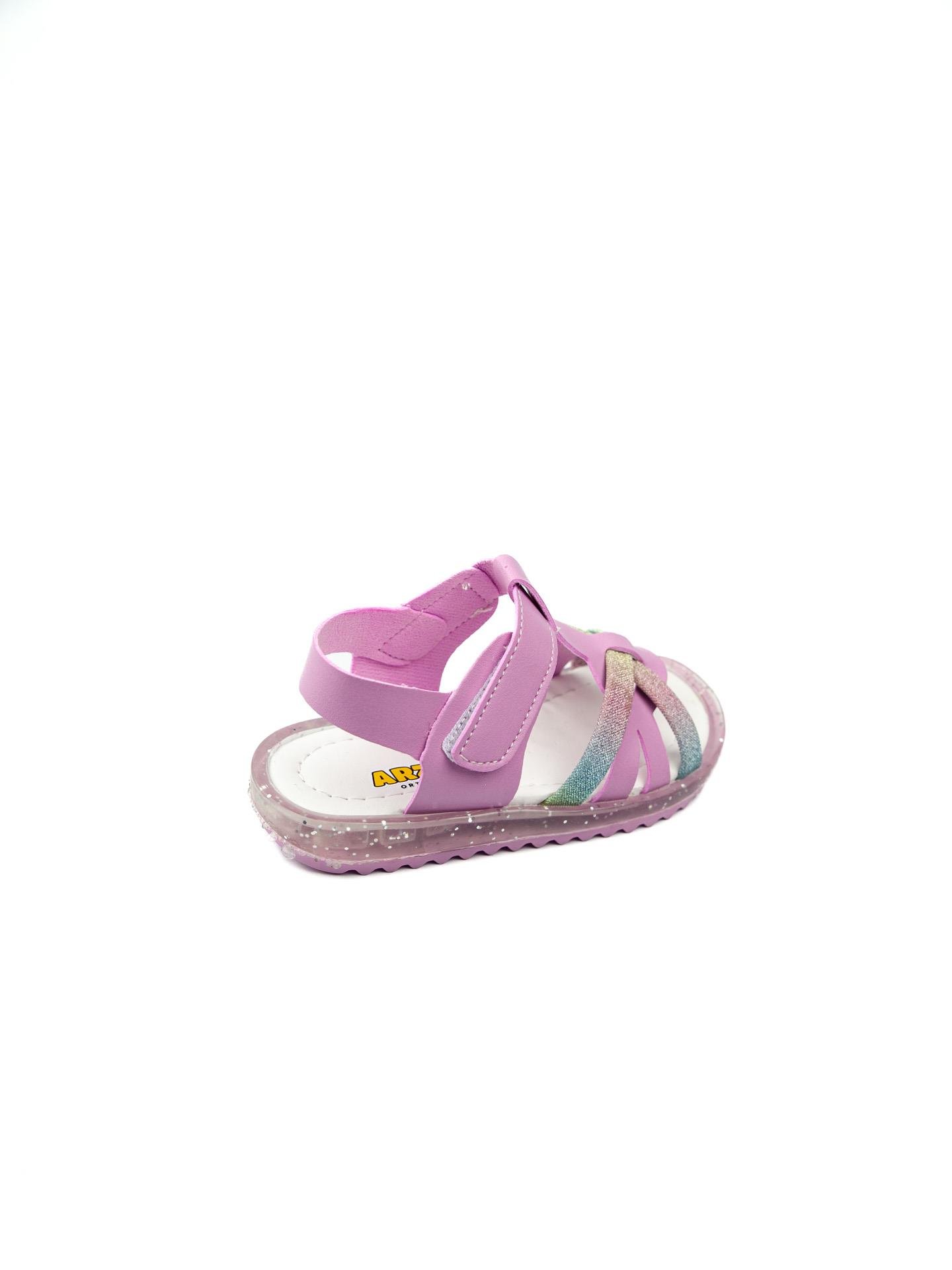 Minican Arzen 016 Pembe Kız Bebek Sandalet 