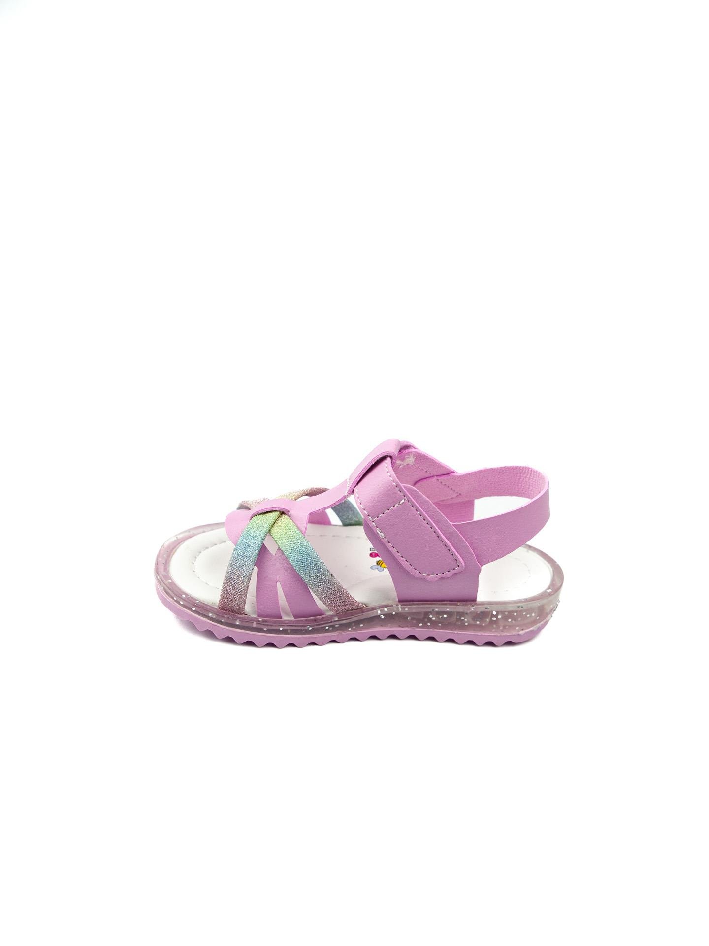 Minican Arzen 016 Pembe Kız Bebek Sandalet 