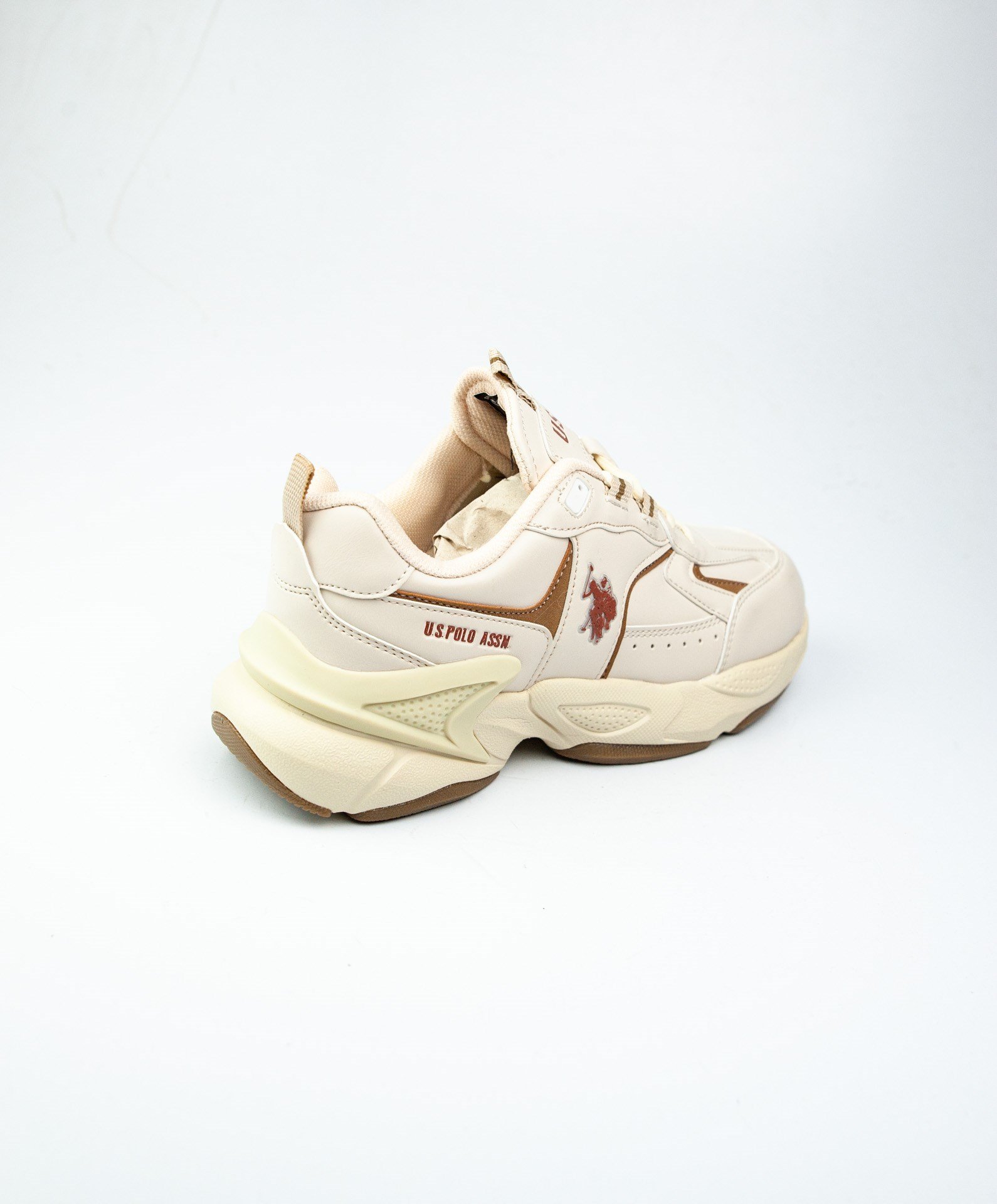 U. S. Polo Assn 101880368 İsabella Bej Kadın Sneaker