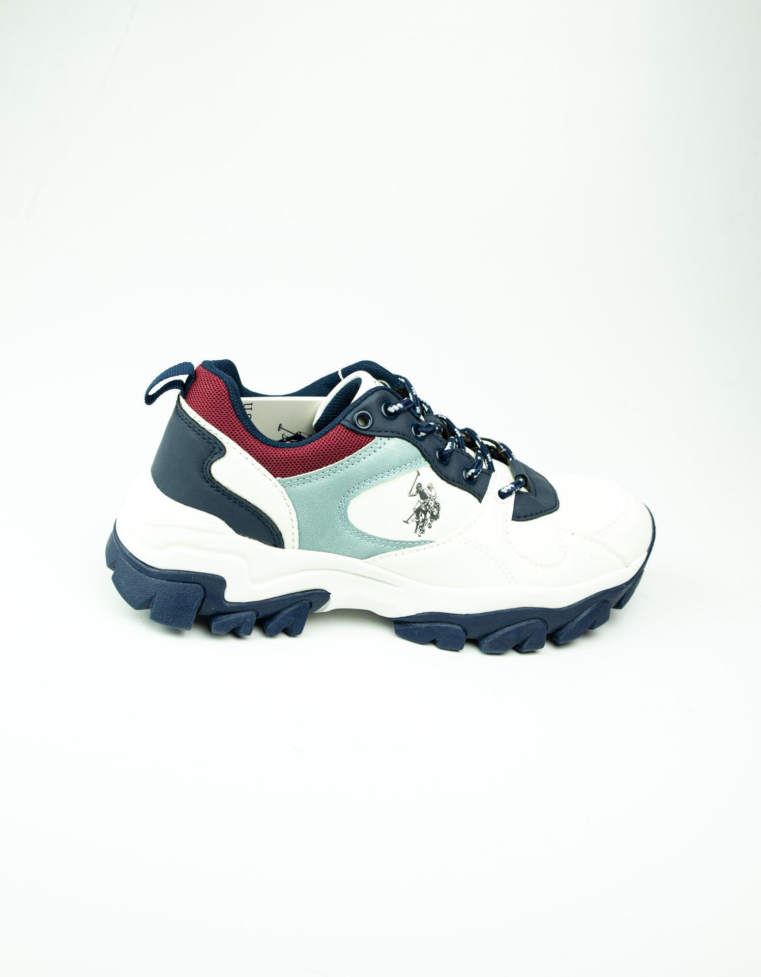 U. S. Polo Assn 101885389 TRACKY 4PR Beyaz Kadın Spor Ayakkabı