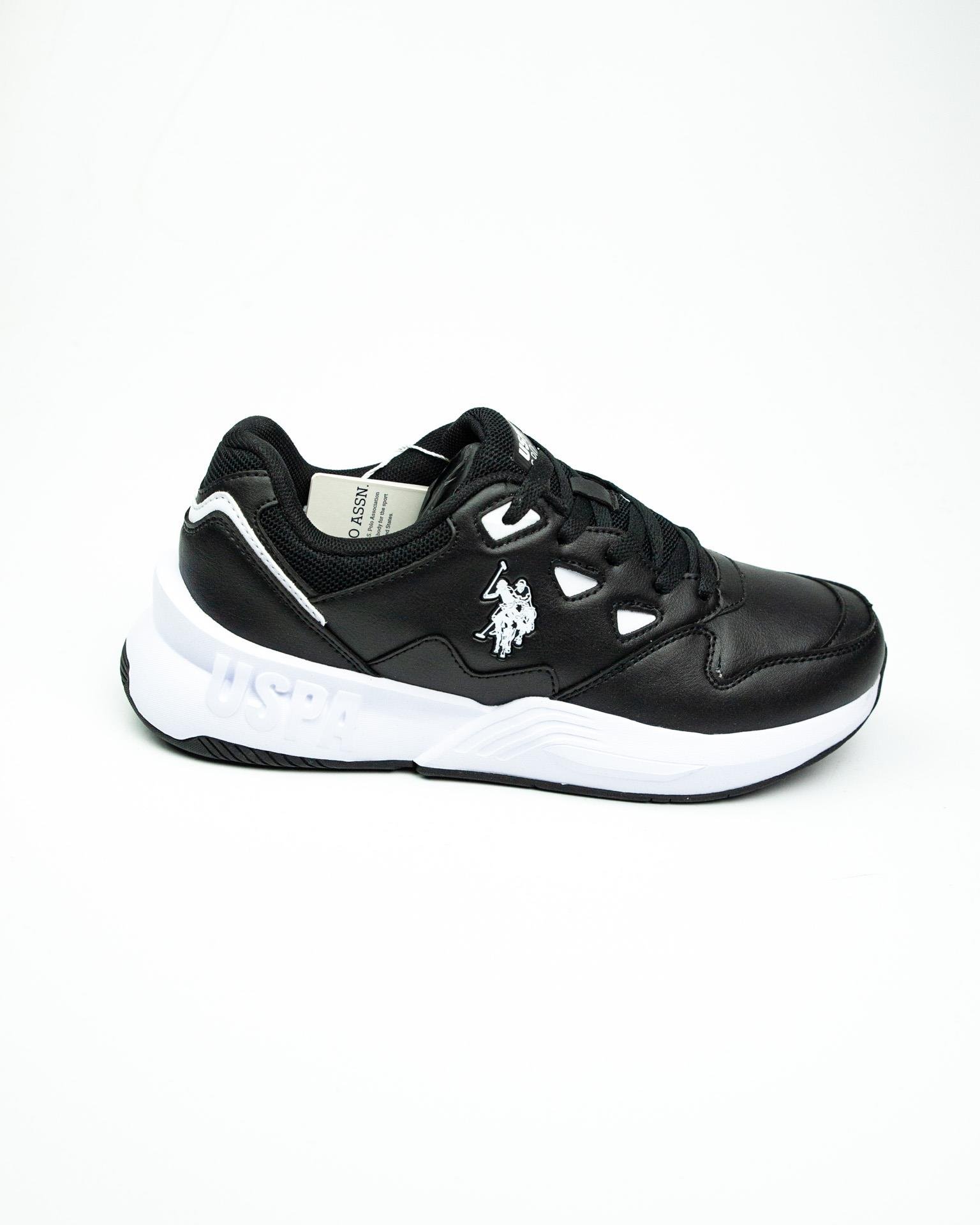 U. S. Polo Assn 101397859 Vice Siyah Erkek Sneaker 