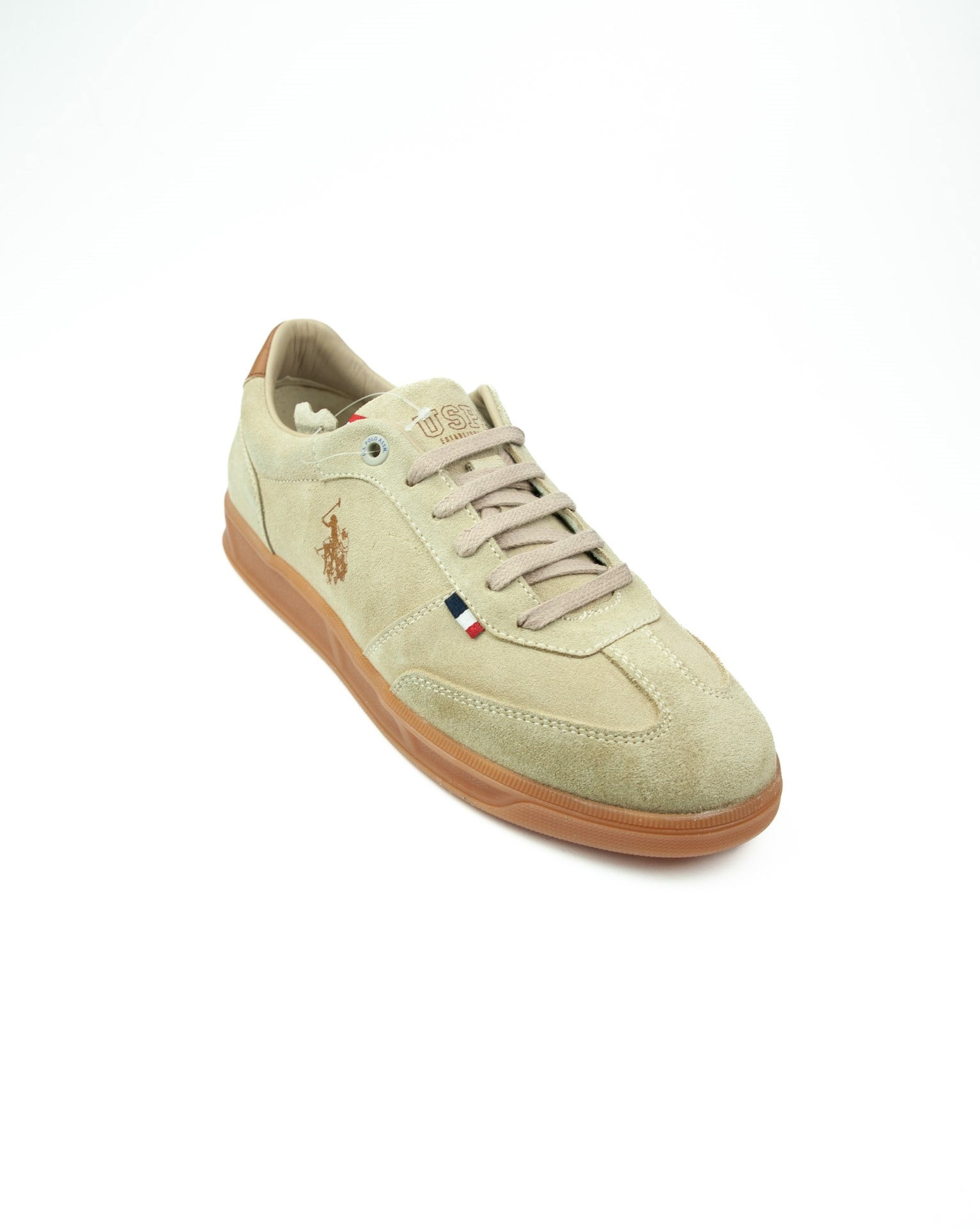U. S. Polo Assn 101952390 Delphi Bej Deri Erkek Sneaker 