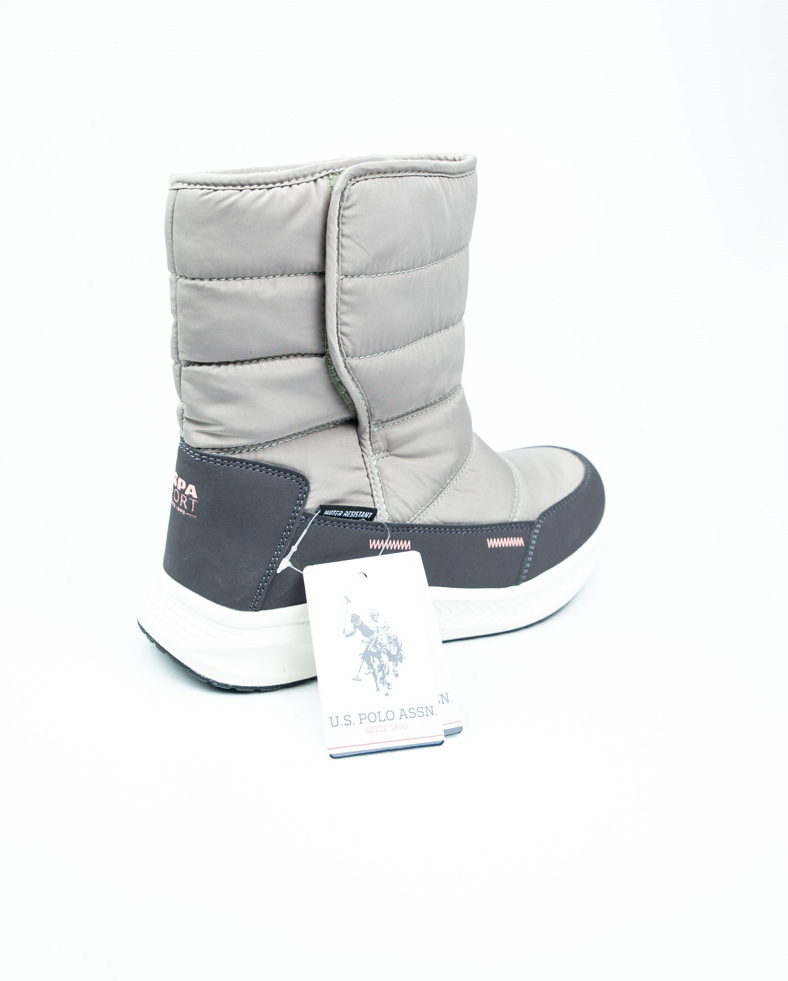 U. S. Polo Assn 101392388 Vocal Gri Waterproof Kadın Kar Botu 