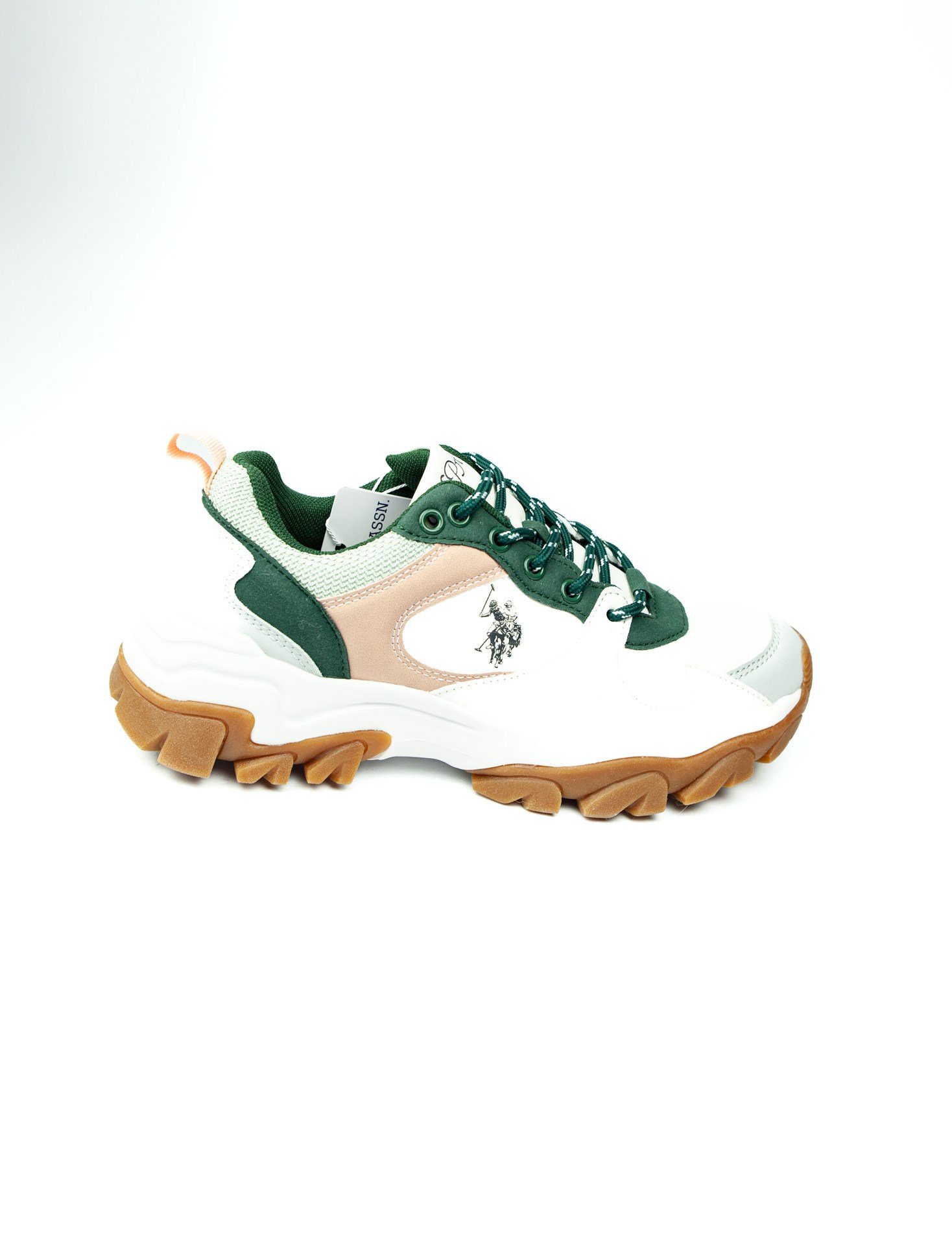 U. S. Polo Assn 101947352 Tracky Beyaz Kadın Sneaker