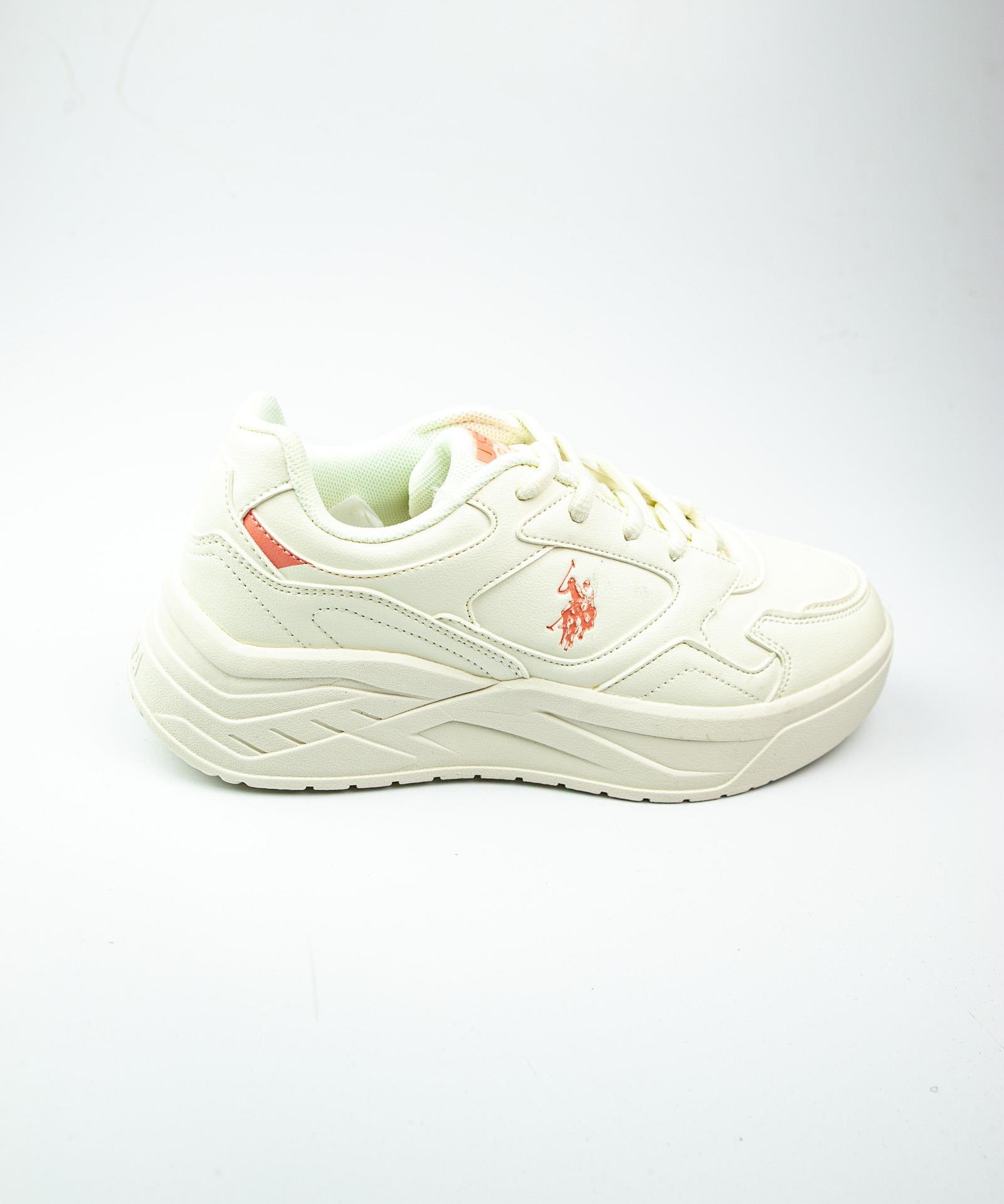 U. S. Polo Assn 101812787 Martha Beyaz Kadın Sneaker 